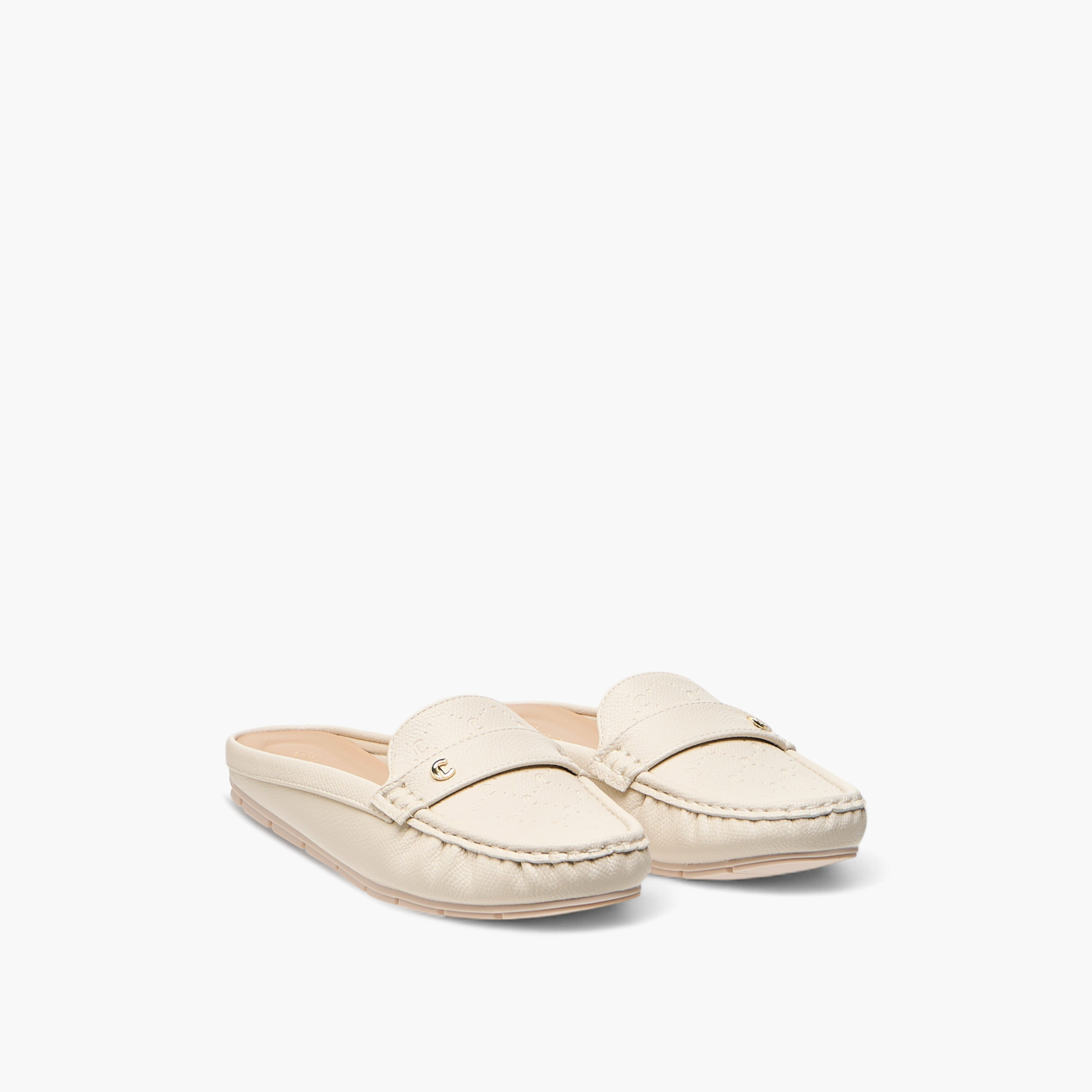 حذاء ميول مريح سهل الارتداء بارز الملمس من لو كونفورت-women-shoes-flats-mules-image-7