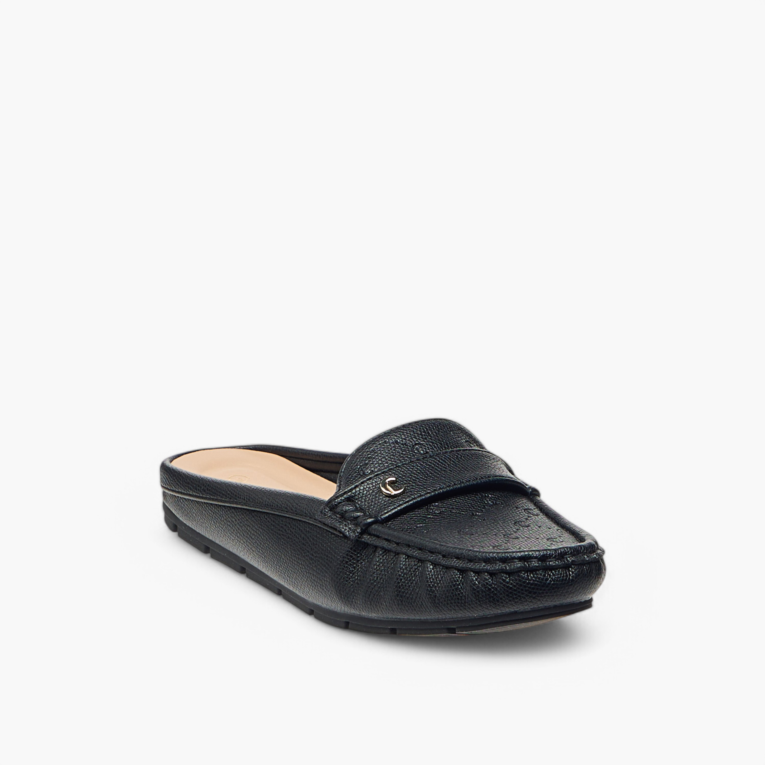حذاء ميول مريح سهل الارتداء بارز الملمس من لو كونفورت-women-shoes-flats-mules-image-14