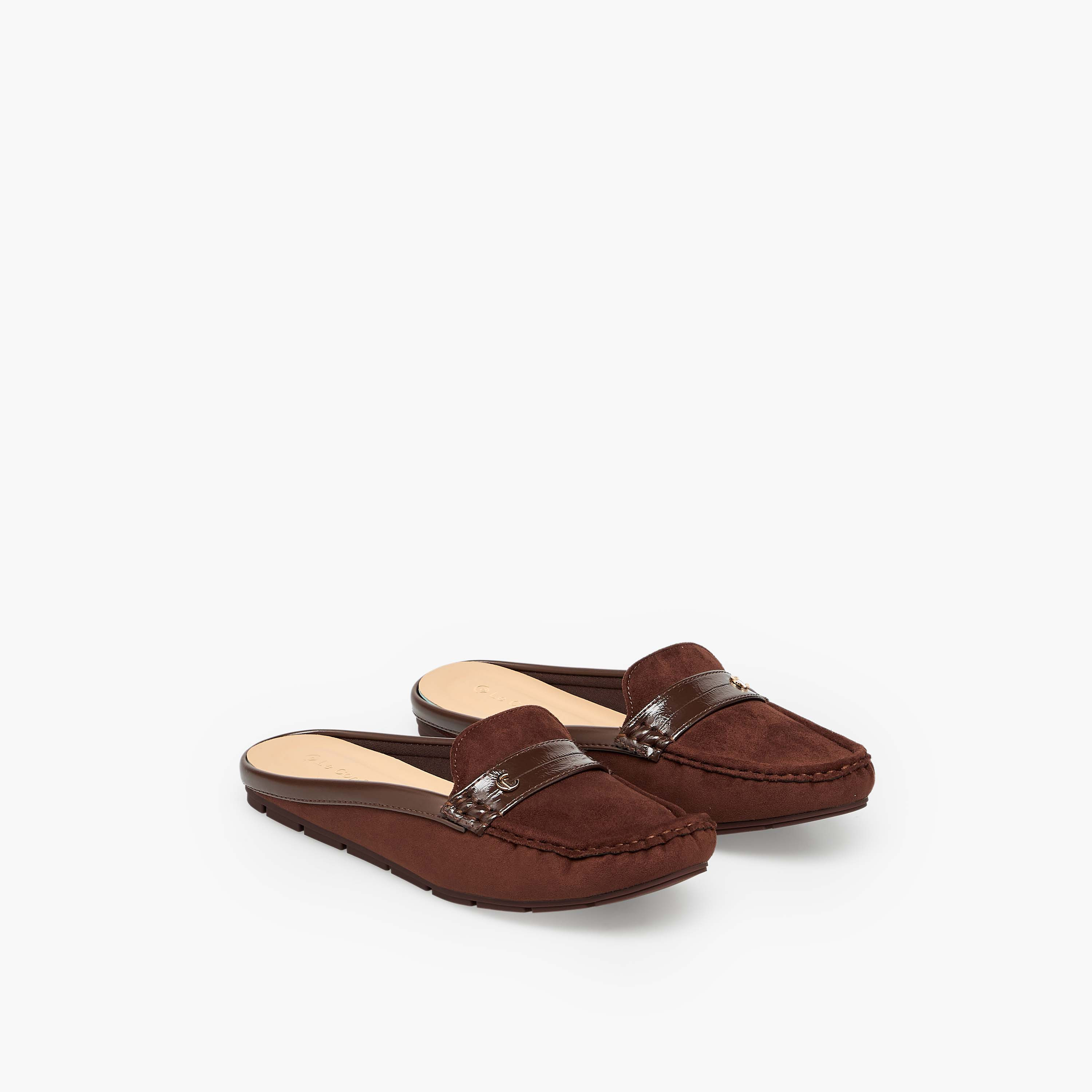حذاء ميول شمواه سهل الارتداء للنساء من لو كونفورت-women-shoes-flats-mules-image-1