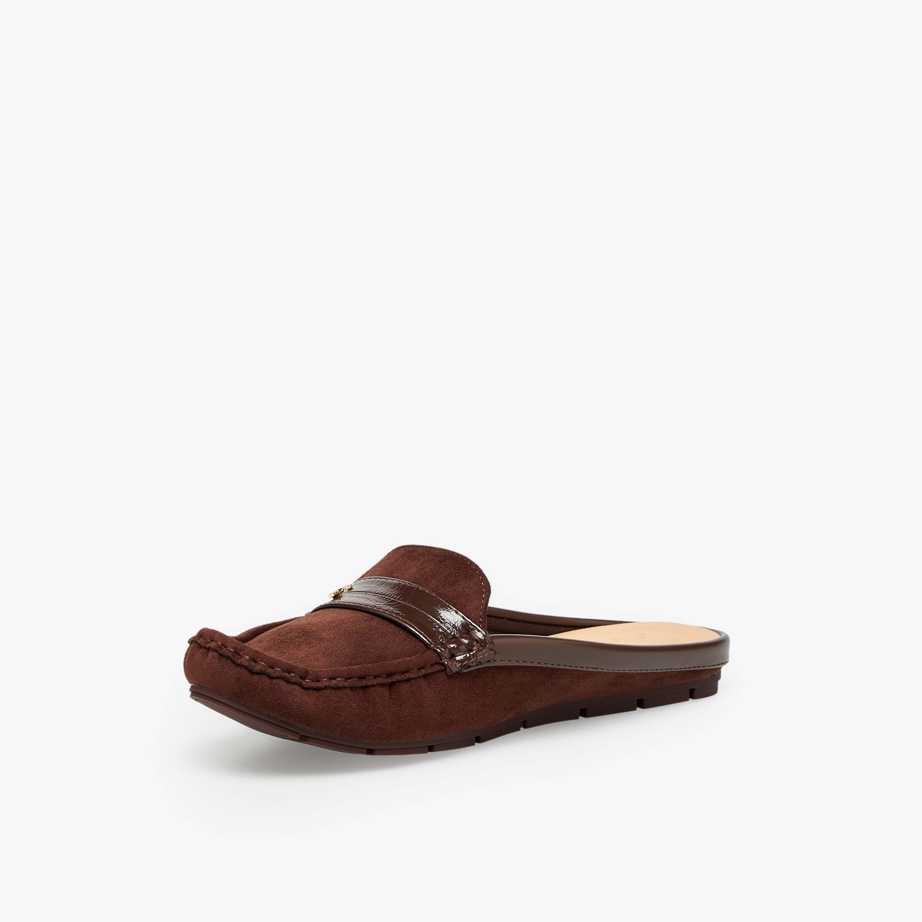 حذاء ميول شمواه سهل الارتداء للنساء من لو كونفورت-women-shoes-flats-mules-image-4