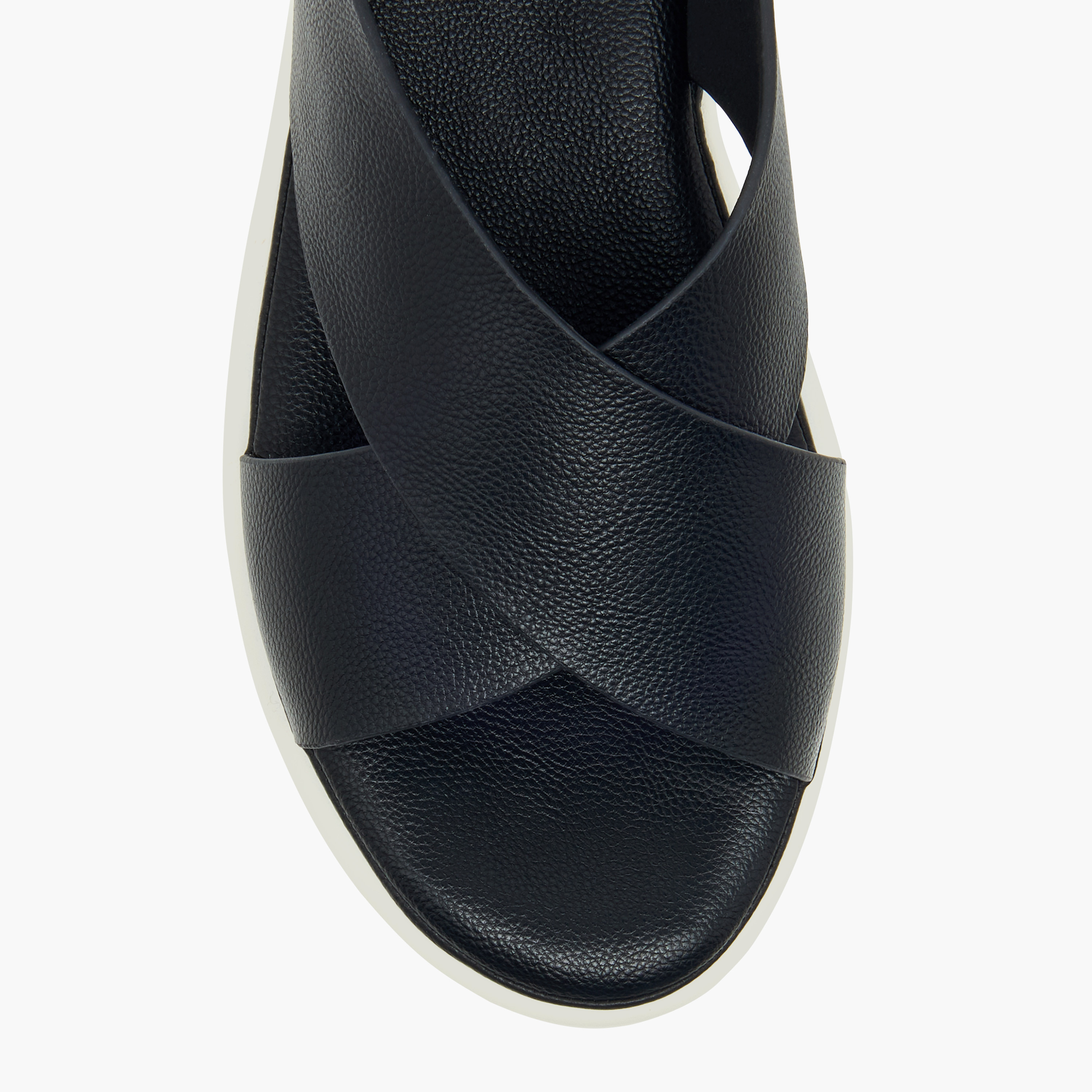 Le Confort Textured Hook & Loop Comfort Sandals-women-shoes-flats-sandals-image-3