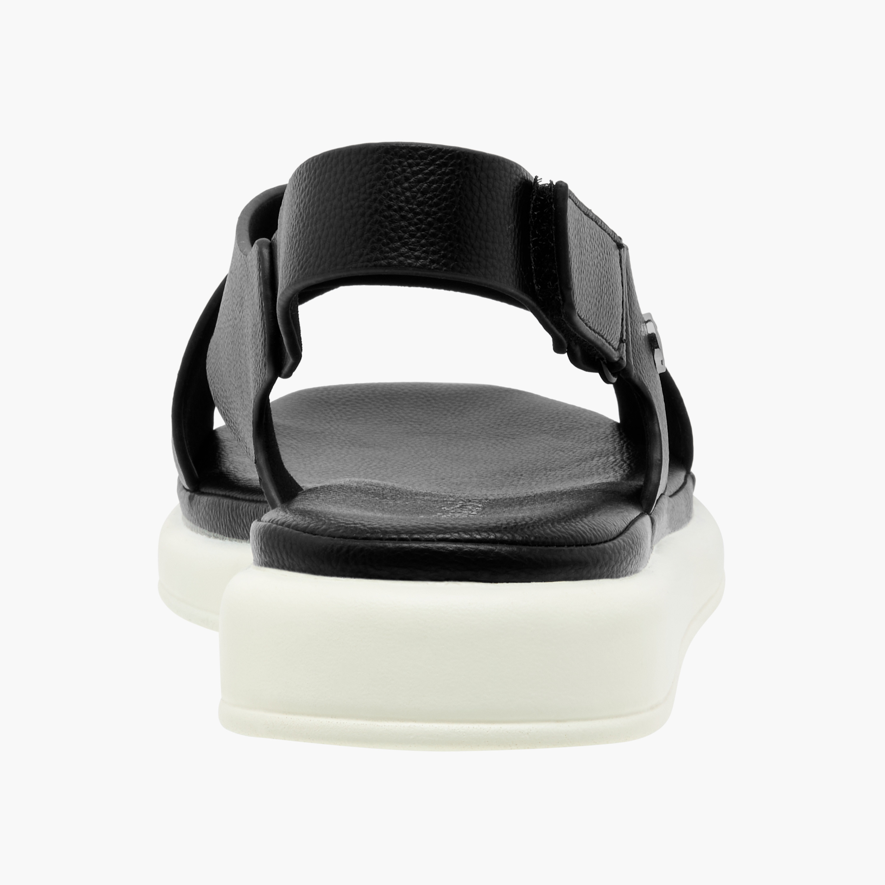 Le Confort Textured Hook & Loop Comfort Sandals-women-shoes-flats-sandals-image-4
