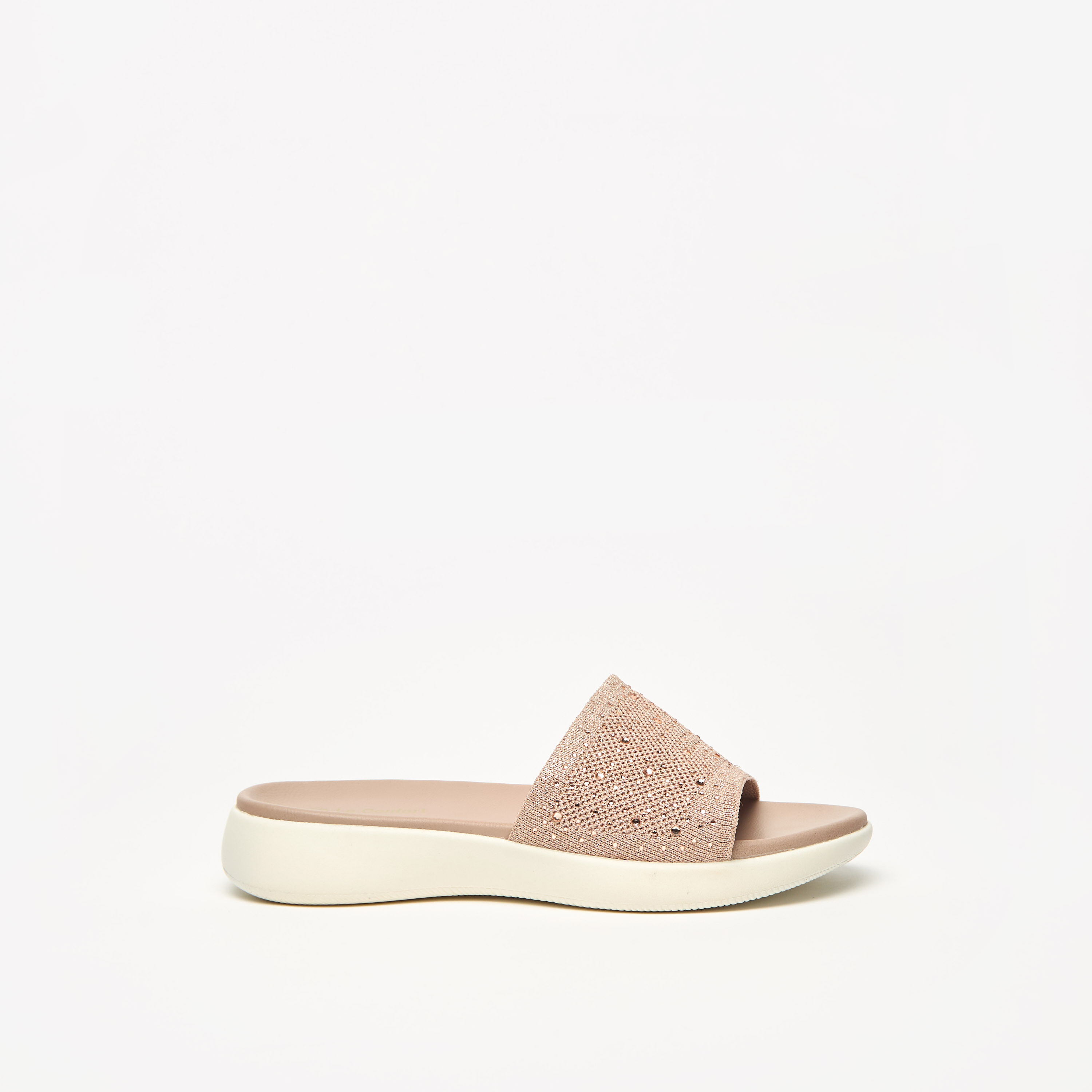 Le Confort Embellished Slip-On Flatform Sandals-women-shoes-flats-sandals-image-3