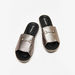 Le Confort Metal Accent Slip-On Flatform Sandals-Women%27s Flat Sandals-thumbnailMobile-1