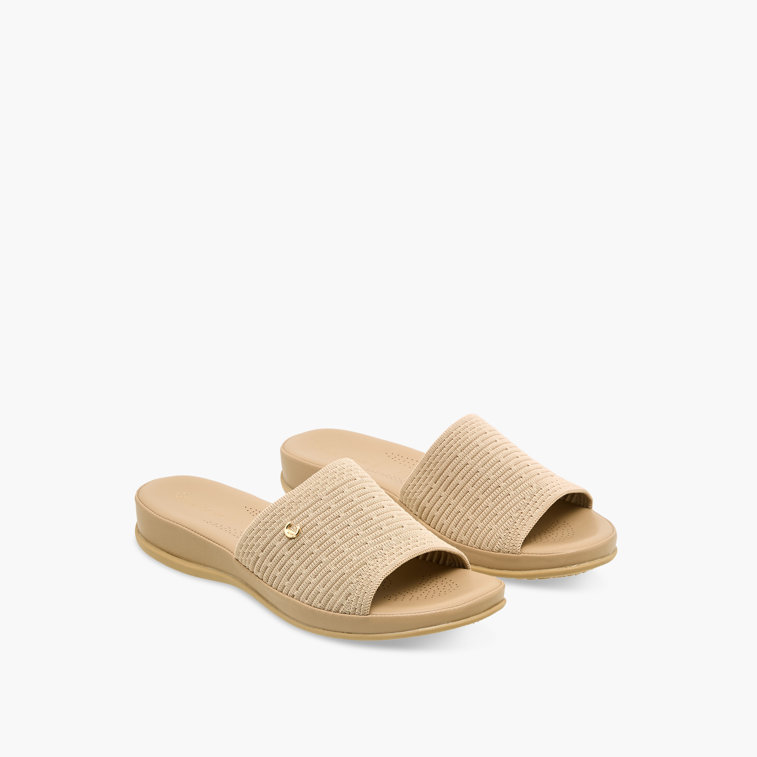 صندل فلانيت بارز الملمس للنساء من لو كونفورت-women-shoes-sandals-flats-image-1