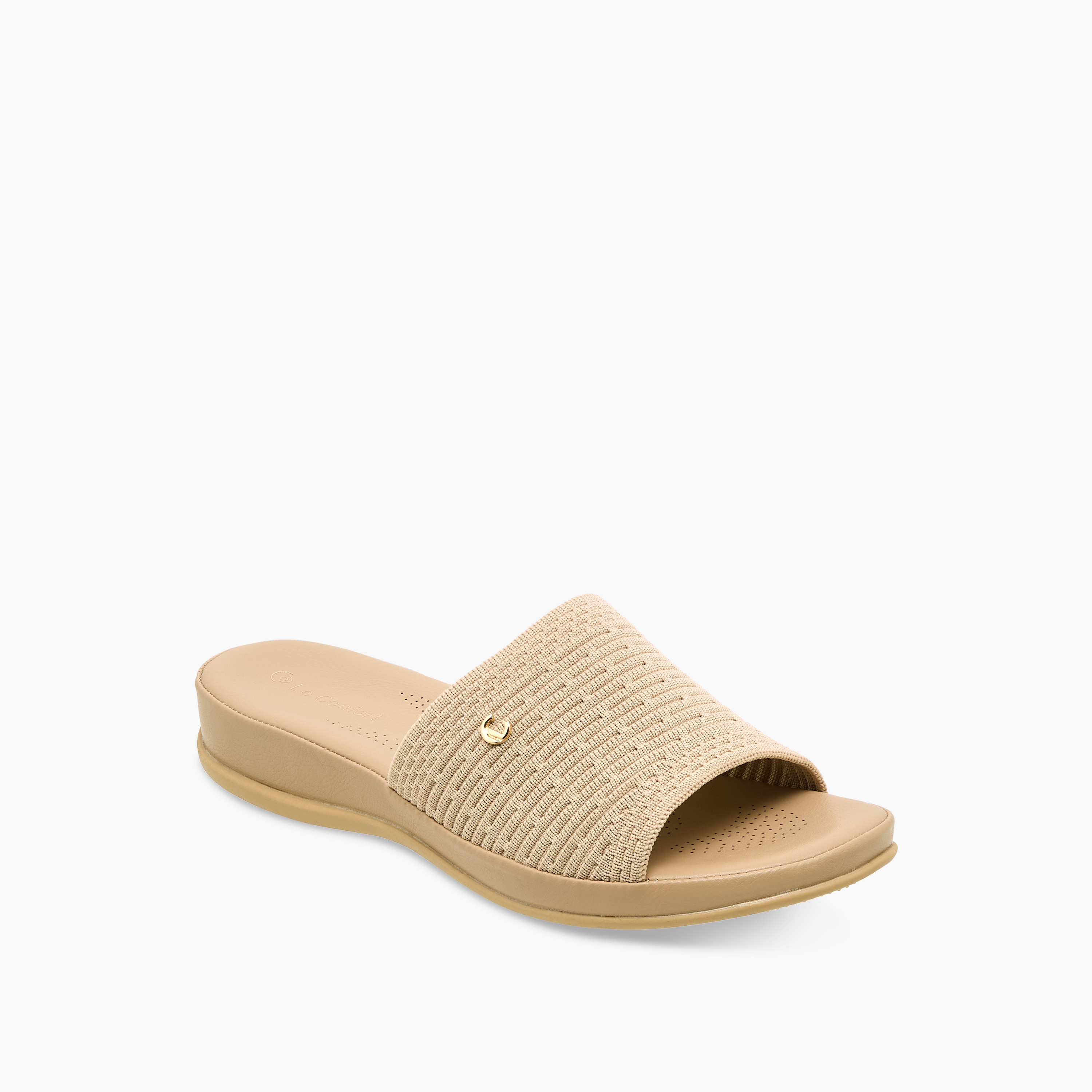 صندل فلانيت بارز الملمس للنساء من لو كونفورت-women-shoes-sandals-flats-image-3
