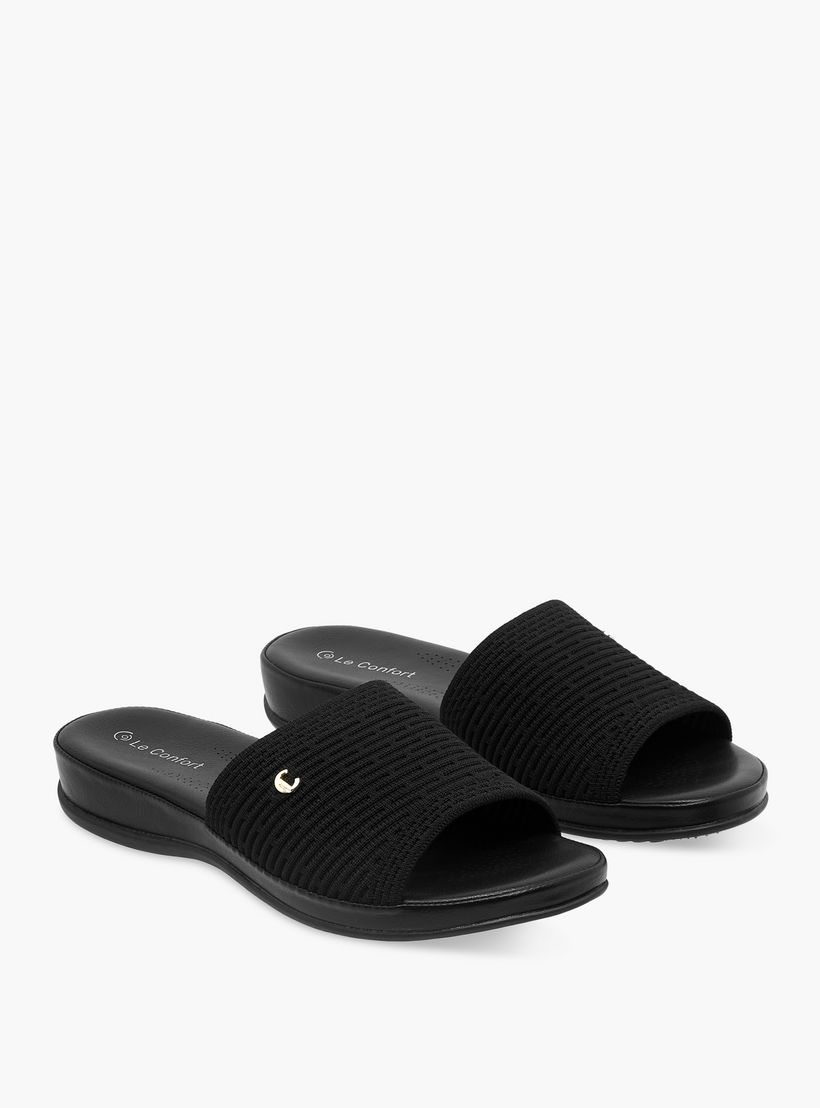 صندل فلانيت بارز الملمس للنساء من لو كونفورت-women-shoes-sandals-flats-image-1