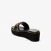 Celeste Women's Chain Accent Slip-On Flatform Sandals-Women%27s Heel Sandals-thumbnailMobile-1