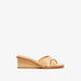 Celeste Women's Cross Strap Sandals with Wedge Heels-Women%27s Heel Sandals-thumbnail-0