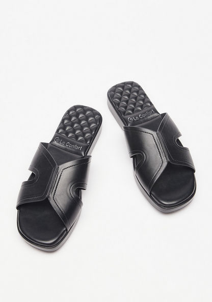 Le Confort Solid Slip-On Sandals