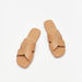 Le Confort Solid Slip-On Sandals-Women%27s Flat Sandals-thumbnail-1