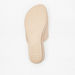 Le Confort Textured Slip-On Sandals with Wedge Heels-Women%27s Heel Sandals-thumbnailMobile-4