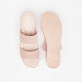 Le Confort Textured Slip-On Sandals with Flatform Heels-Women%27s Heel Sandals-thumbnailMobile-4