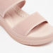 Le Confort Textured Slip-On Sandals with Flatform Heels-Women%27s Heel Sandals-thumbnail-6