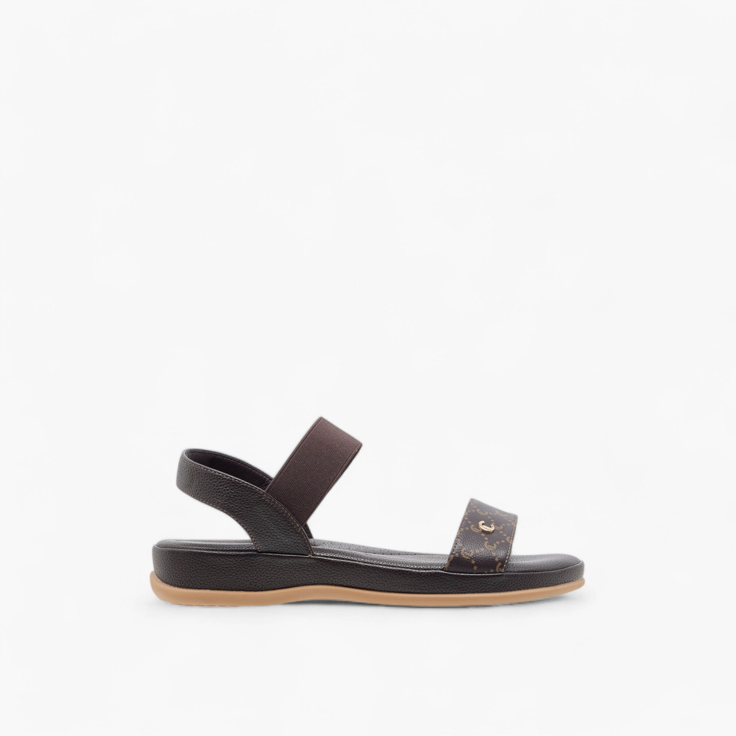 Le Confort Monogram Print Comfort Sandals-women-shoes-flats-sandals-image-2