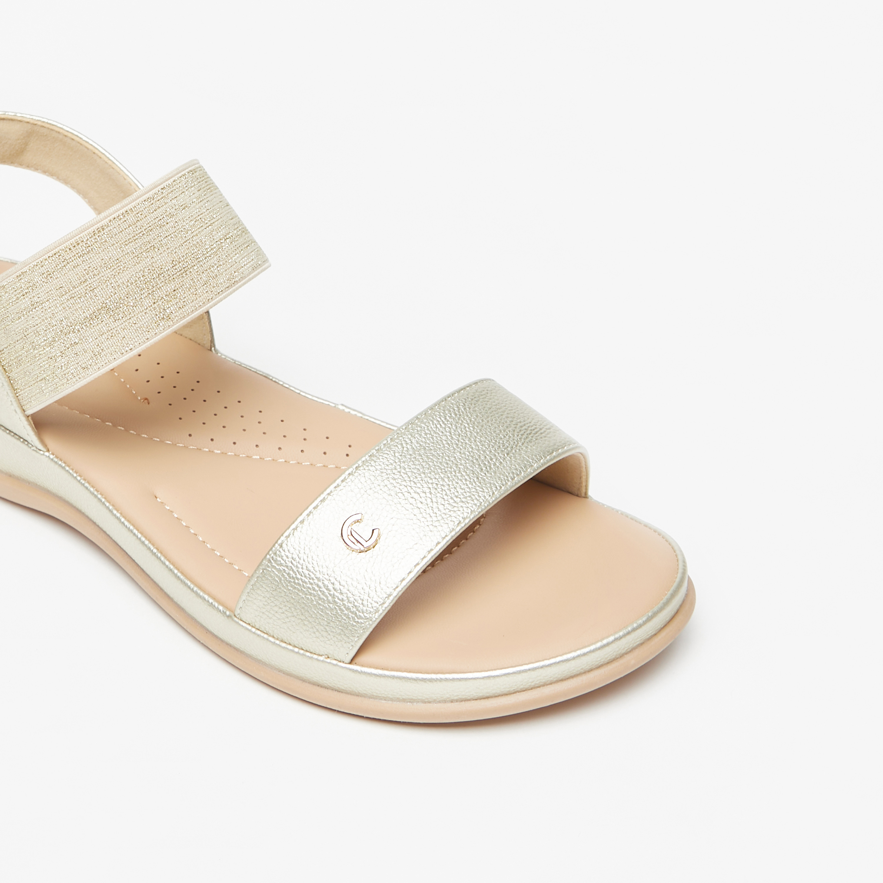 Le Confort Strappy Slip-On Comfort  Sandals-women-shoes-flats-sandals-image-5