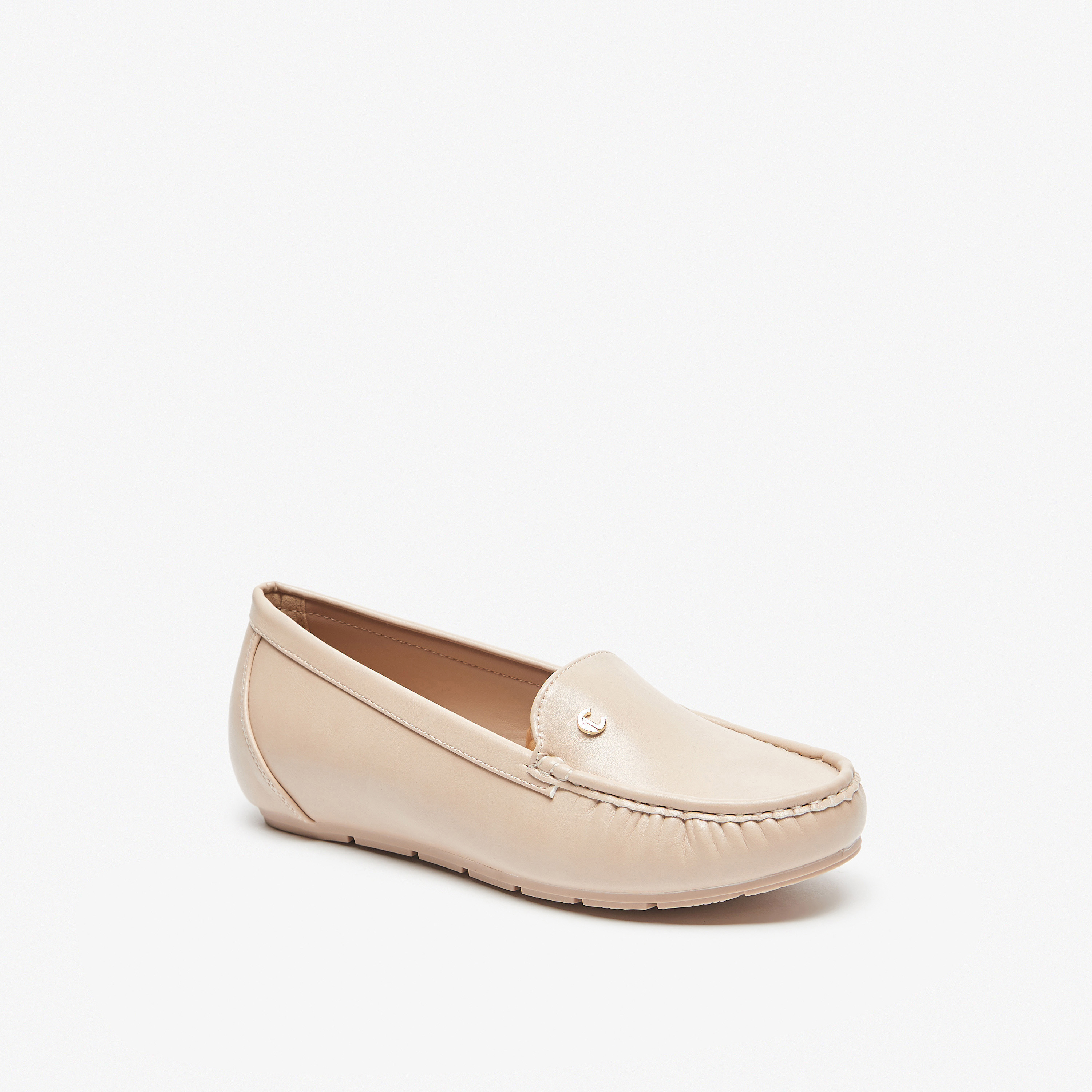 حذاء سهل الارتداء بارز الملمس من لو كونفورت-women-shoes-flats-loafers-image-7