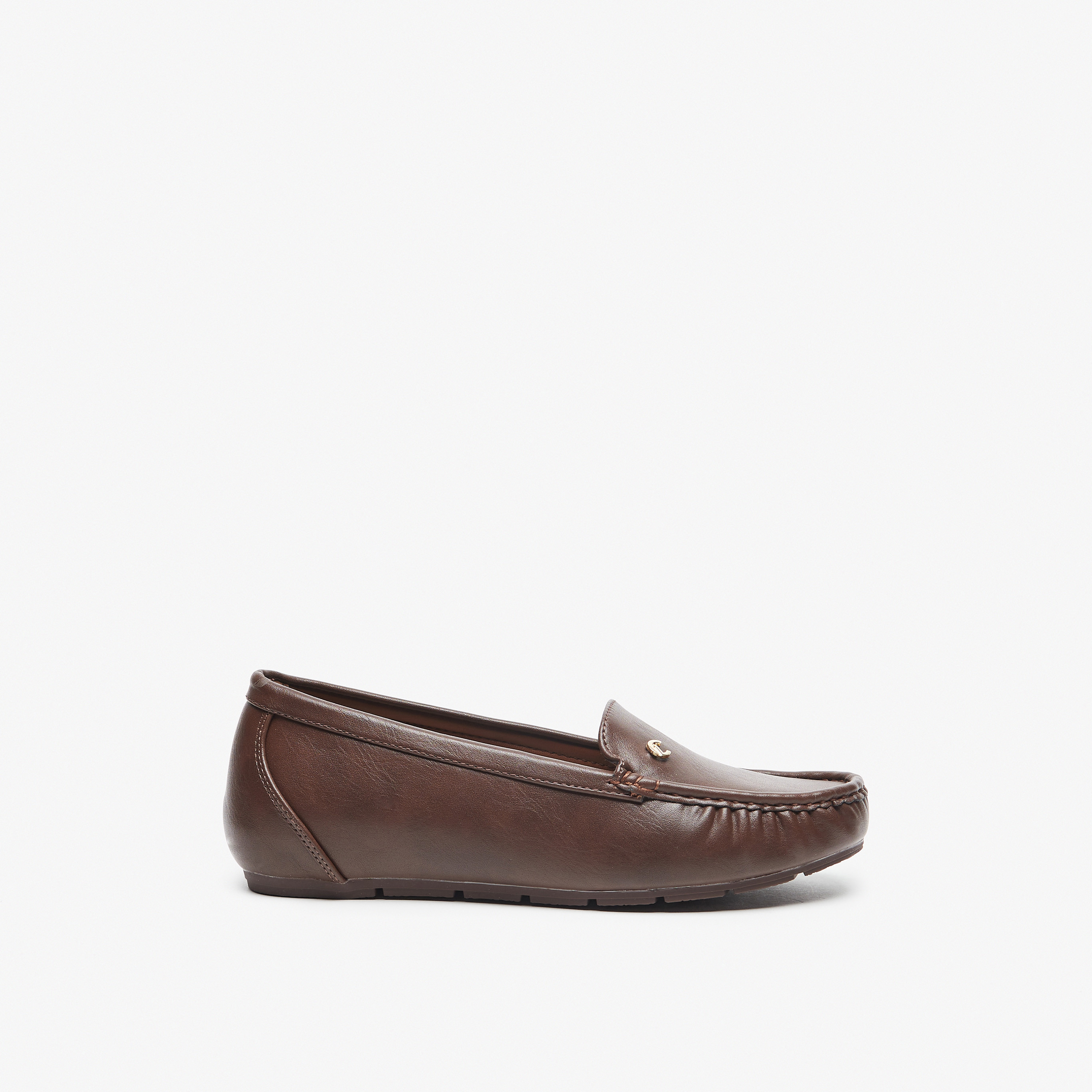 حذاء سهل الارتداء بارز الملمس من لو كونفورت-women-shoes-flats-loafers-image-3
