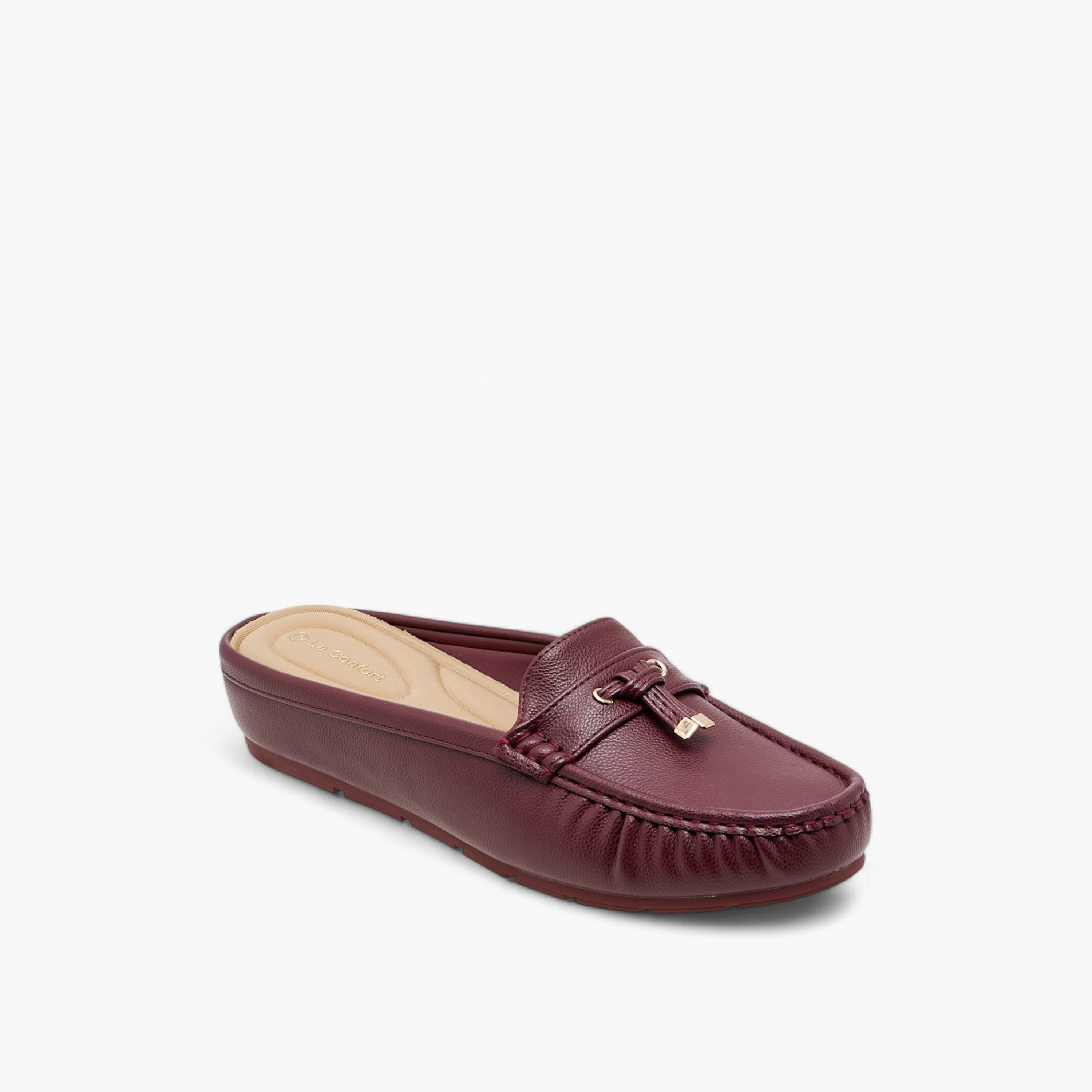 Le Confort Wedge Heel Slip-On Mules-women-shoes-loafersandmoccasins-image-2