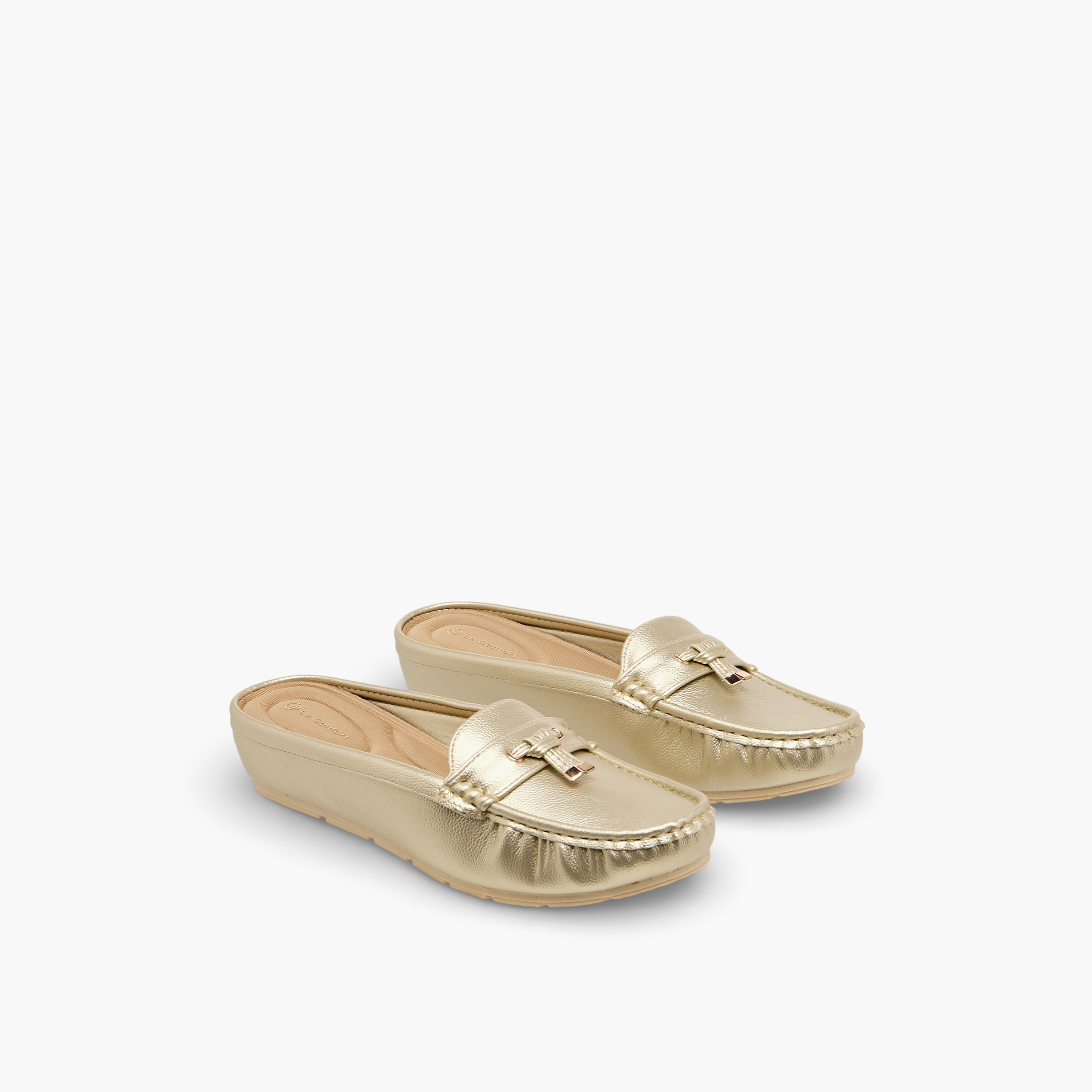Le Confort Wedge Heel Slip-On Mules-women-shoes-flats-mules-image-1