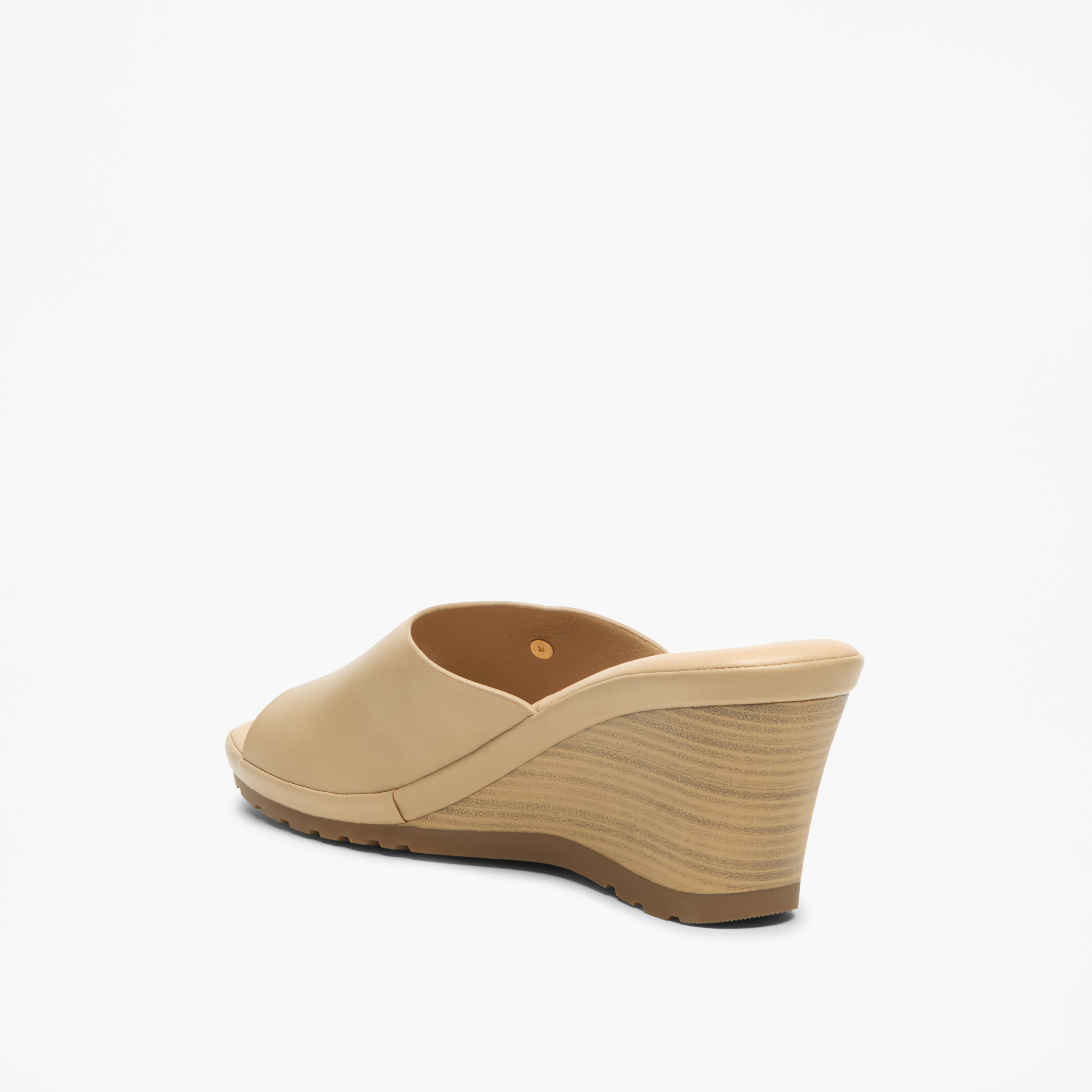 Flora Bella Logo Accent Slip-On Sandals with Wedge Heels-women-shoes-sandals-heeled-image-3