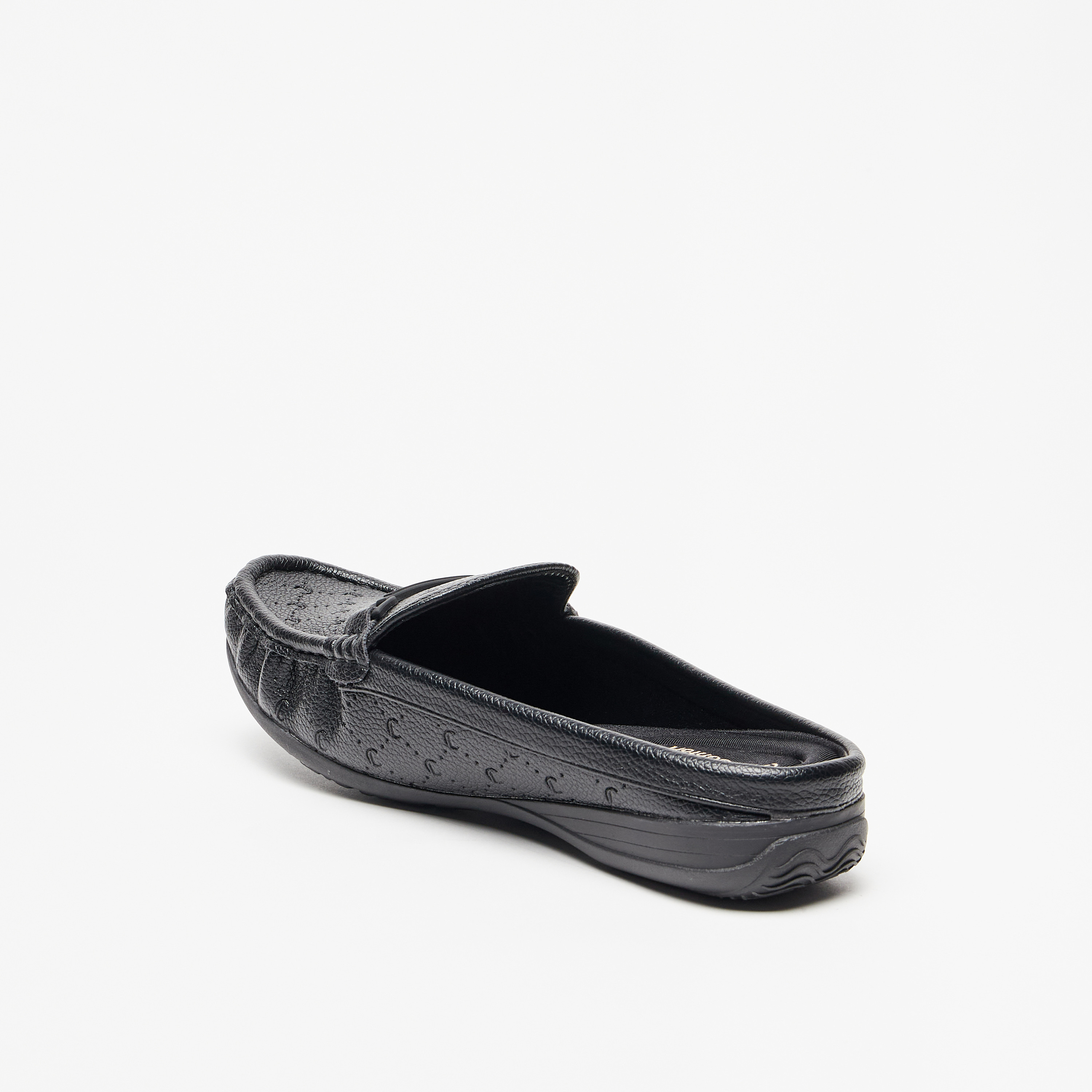 Le Confort Monogram Embossed Slip-On Mules-women-shoes-loafersandmoccasins-image-2