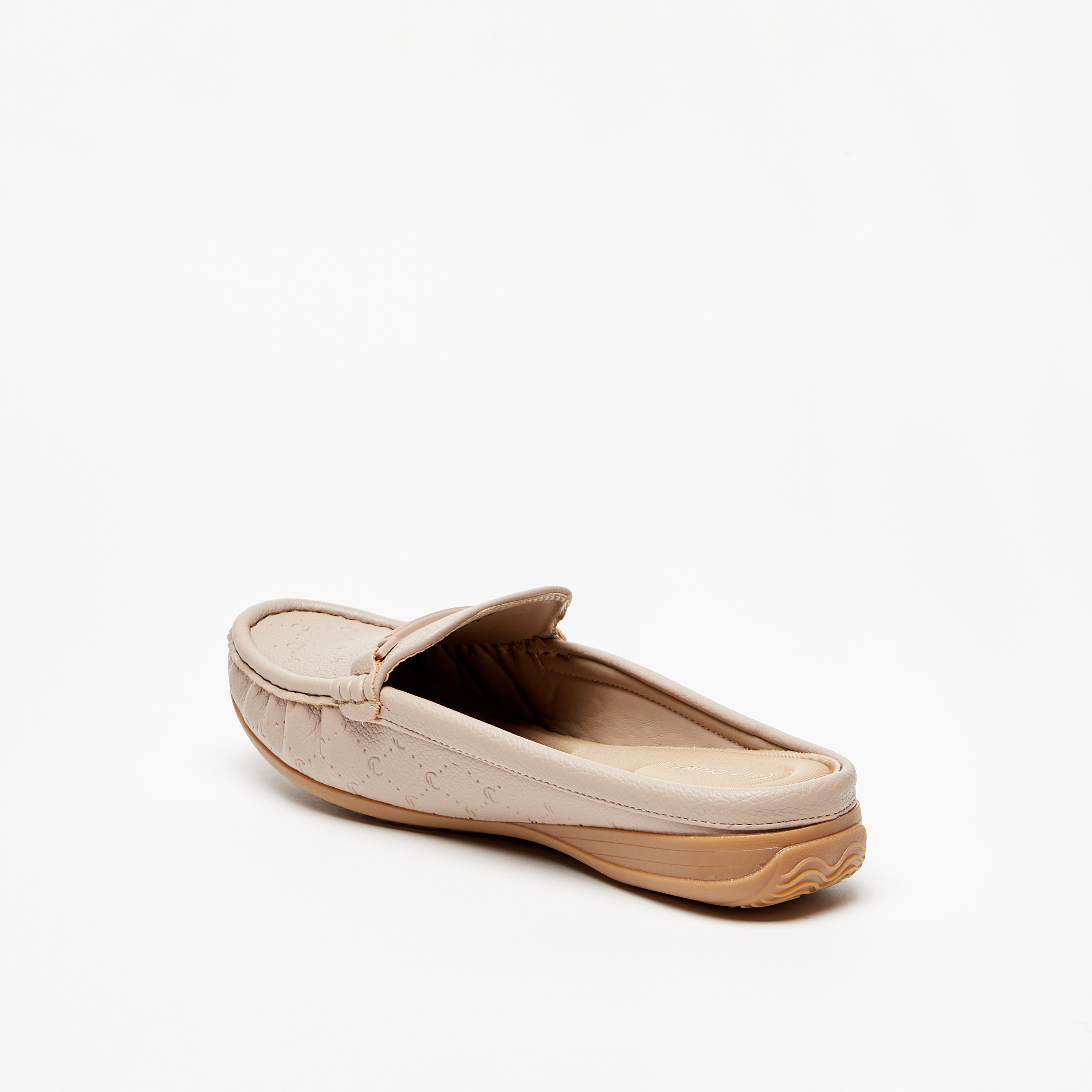 Le Confort Monogram Embossed Slip-On Mules-women-shoes-loafersandmoccasins-image-8
