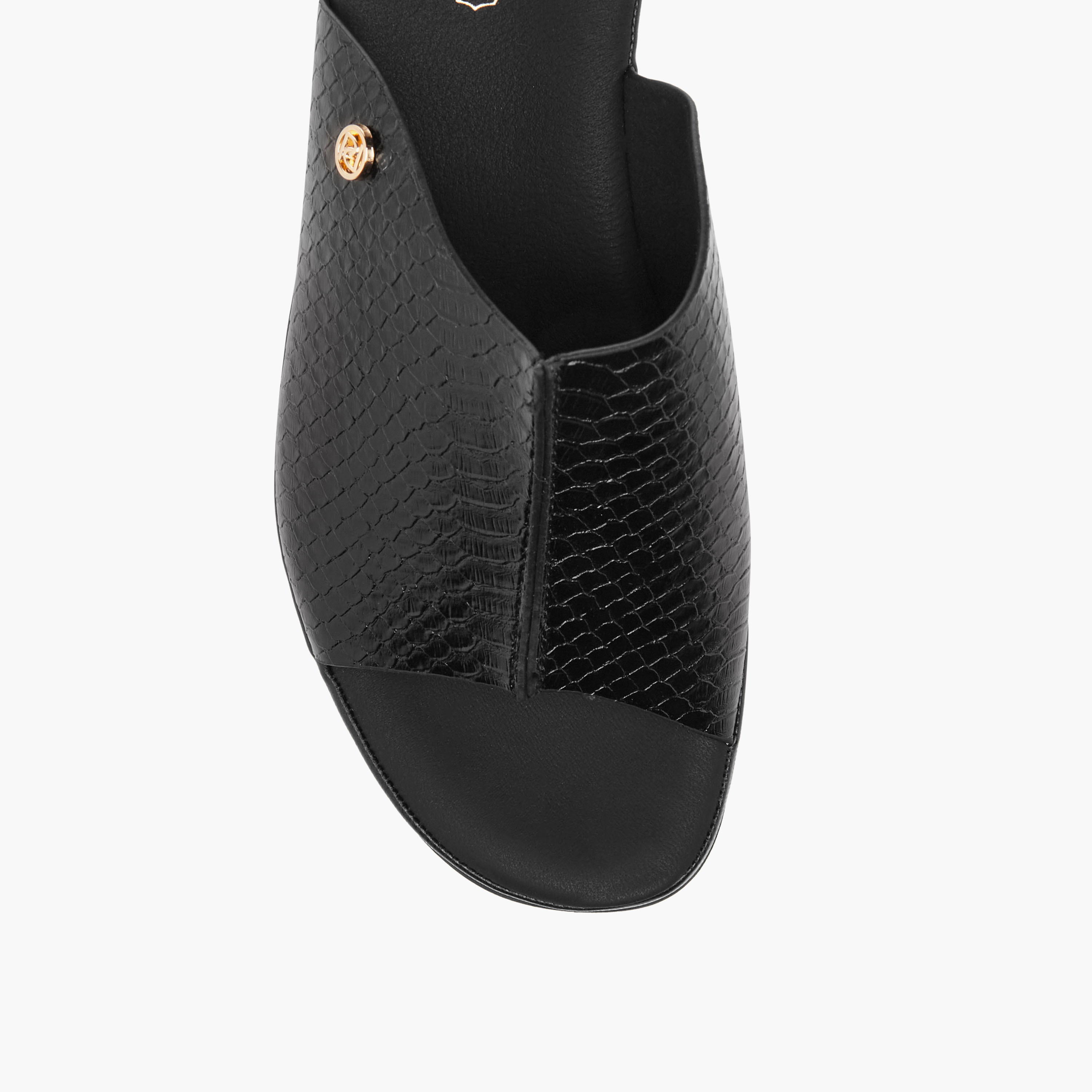 Paprika Textured Slip-On Comfort Sandals with Wedge Heel-women-shoes-sandals-heeled-image-4