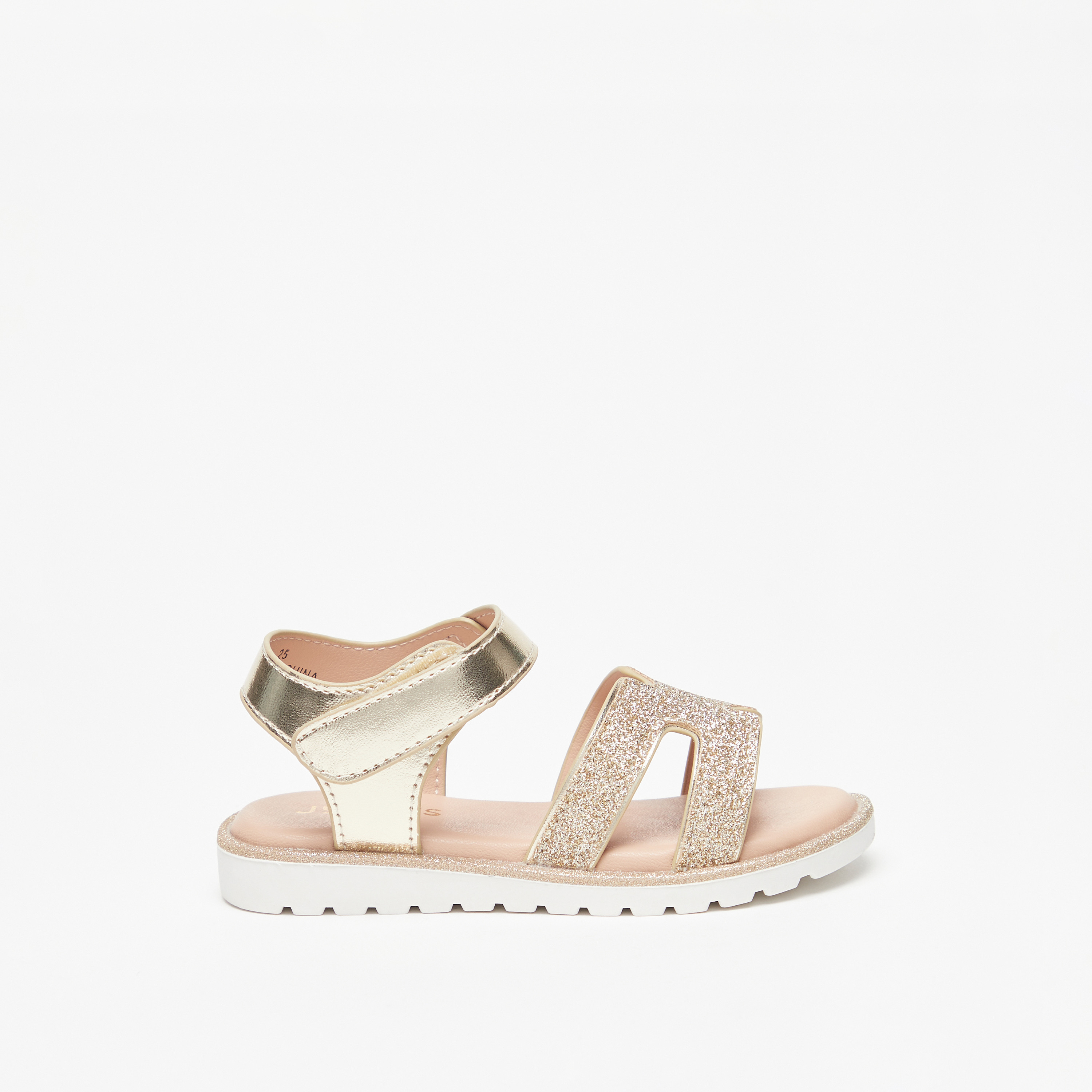 Glitter sandals best sale