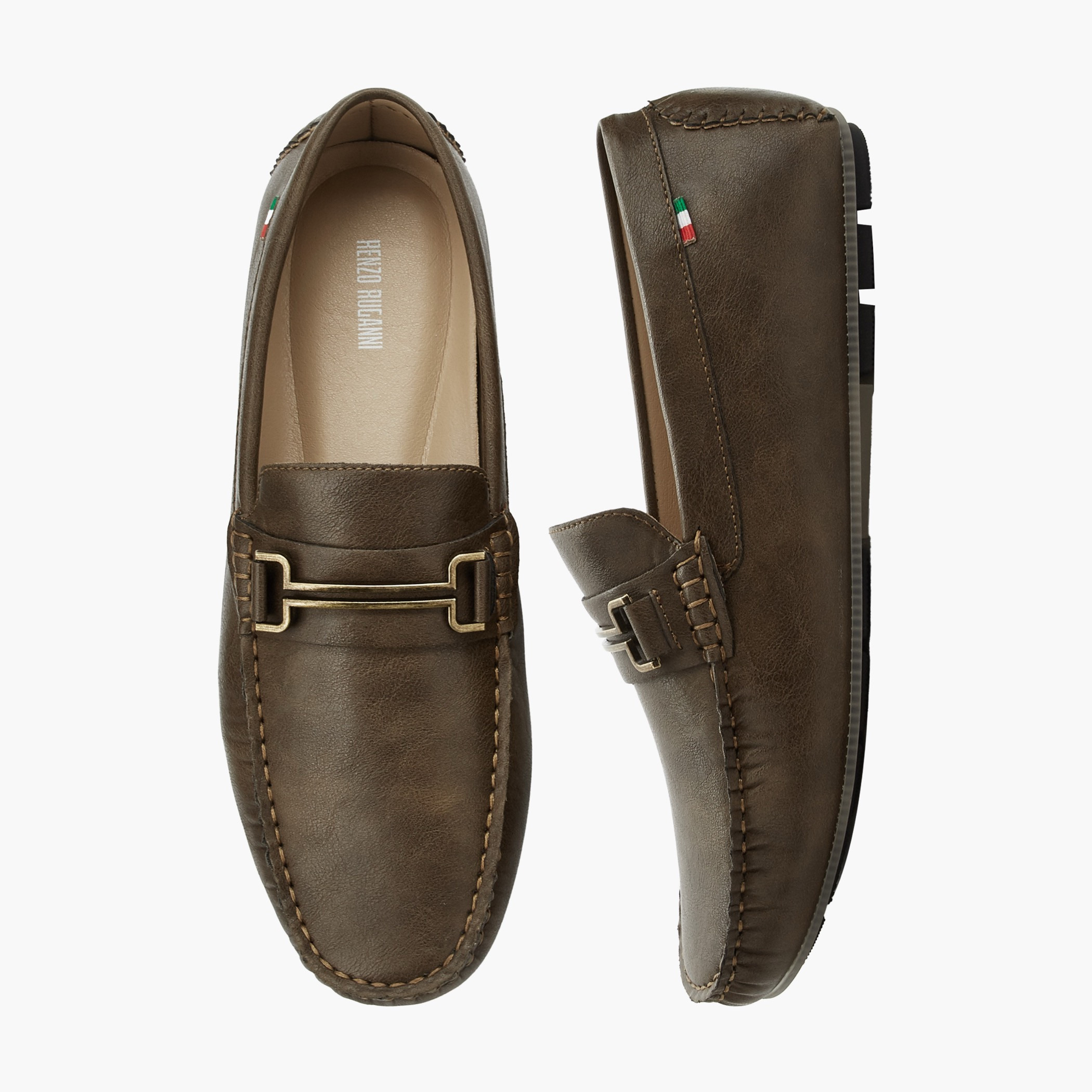 Renzo Ruganni Men Slip-On Moccasins-men-shoes-loafersandmoccasins-image-1
