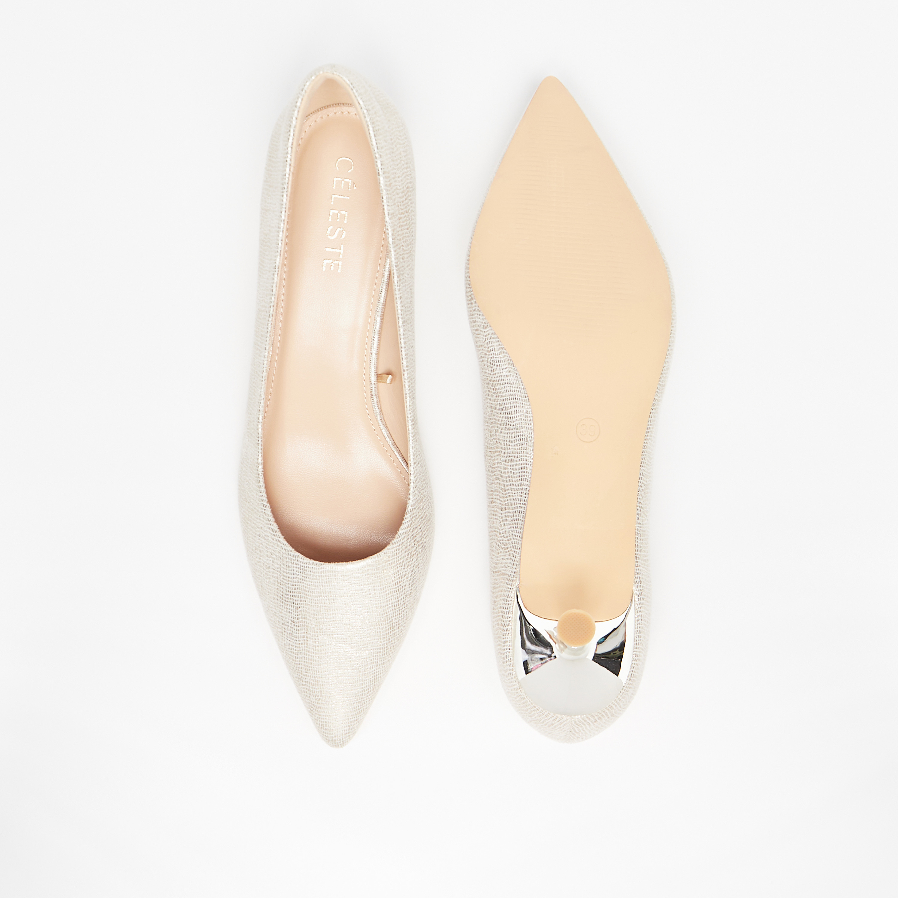 Buy Women s Celeste Women s Solid Pumps with Kitten Heels Online Centrepoint Bahrain