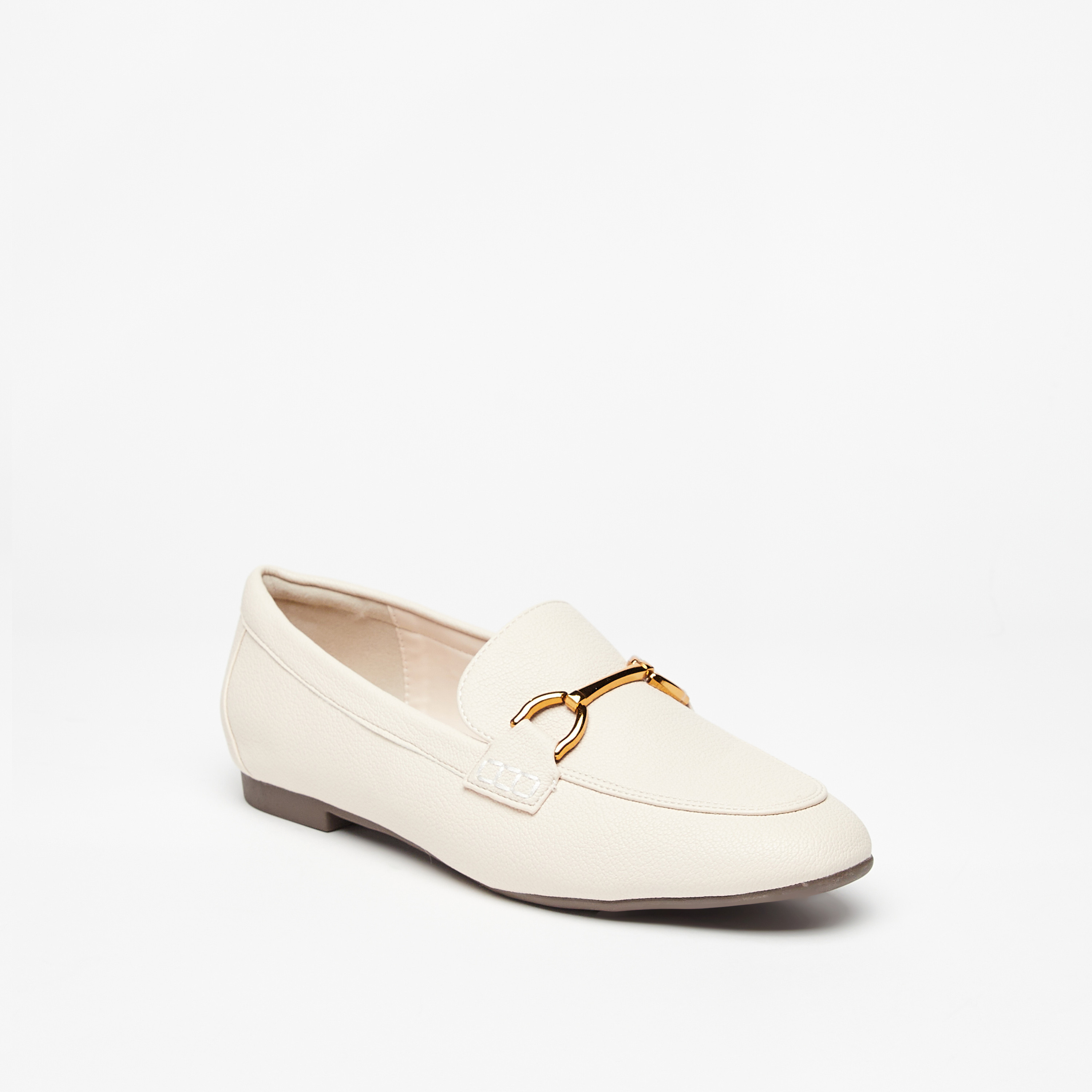 Celeste Women's Solid Slip-On Loafers-women-shoes-flats-loafers-image-1