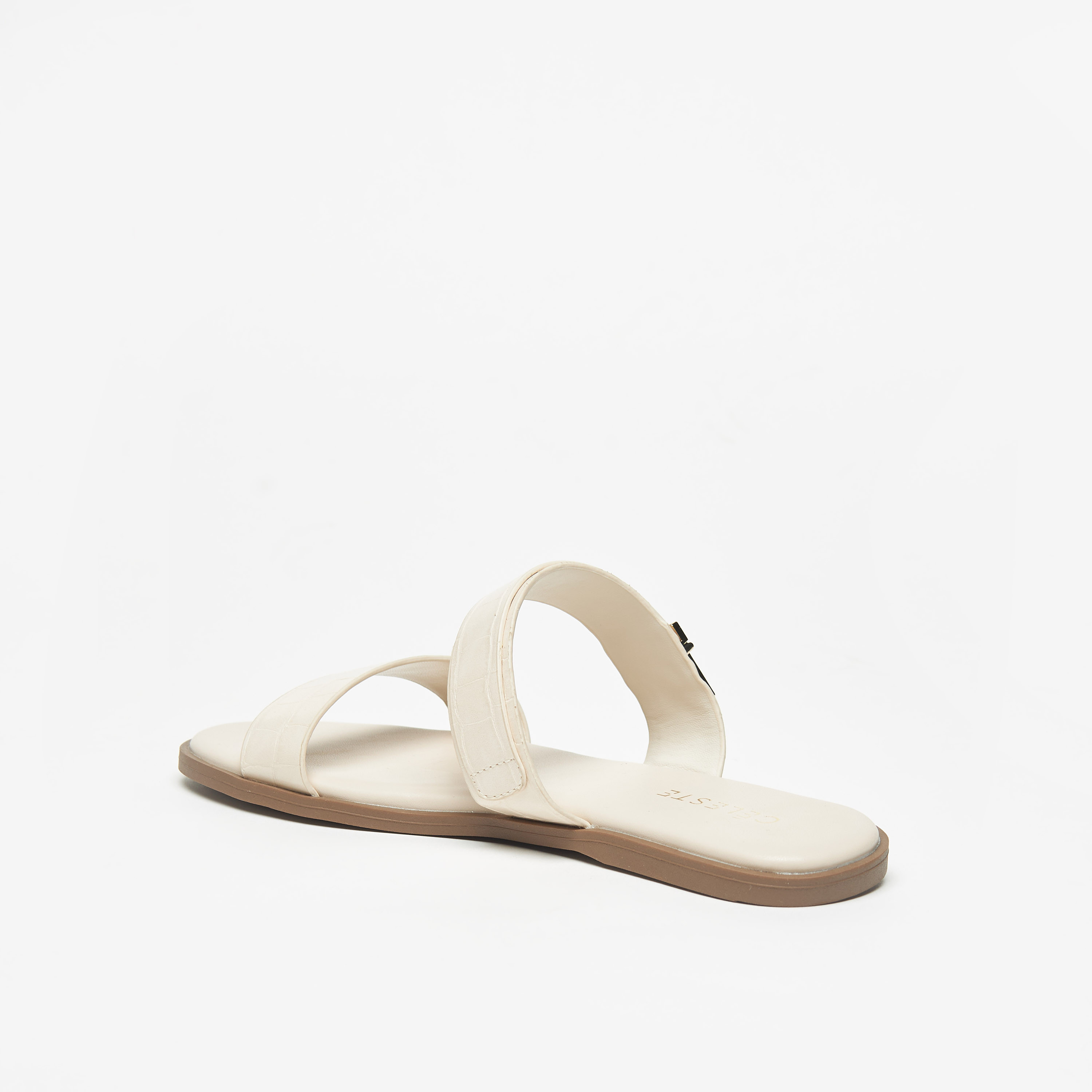 Celeste Women's Slip-On Sandal with Metal Accent-women-shoes-flats-sandals-image-2