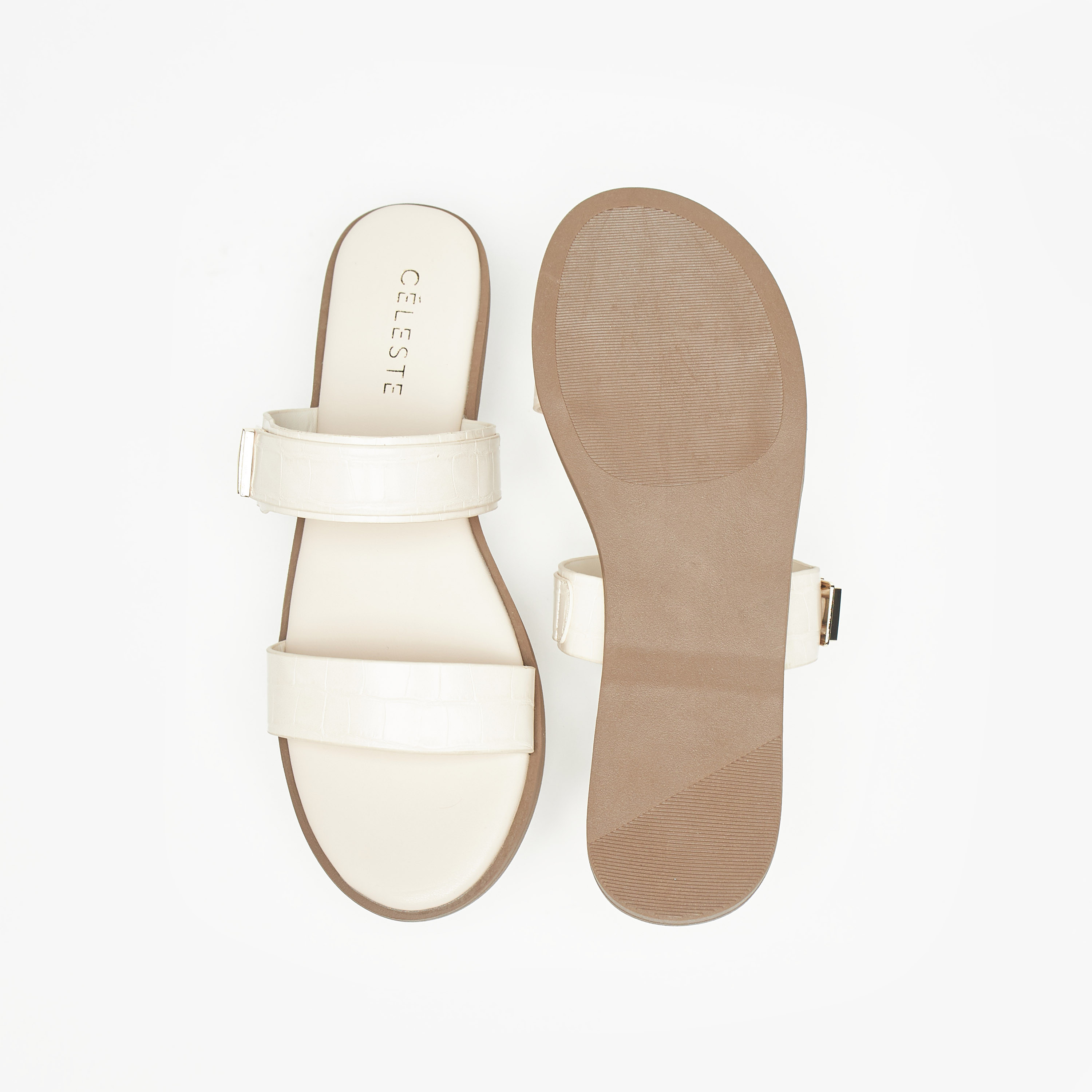 Celeste Women's Slip-On Sandal with Metal Accent-women-shoes-flats-sandals-image-5