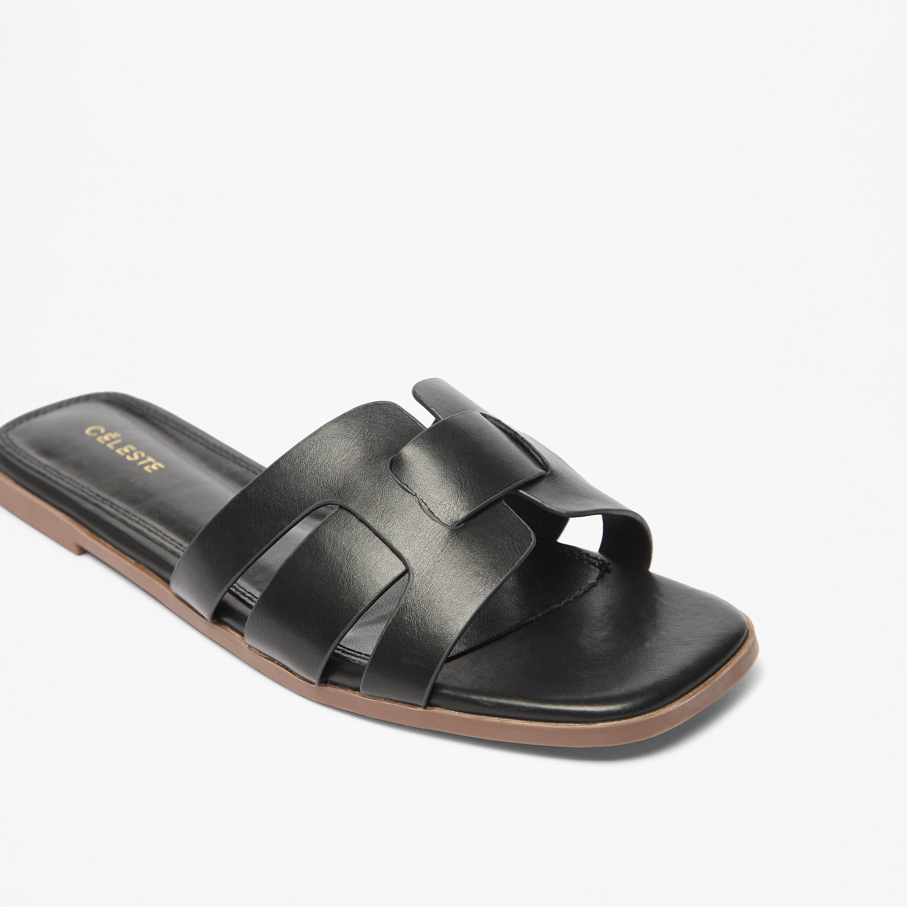 صندل مسطح سادة سهل الارتداء للنساء من سيليست-women-shoes-flats-sandals-image-5