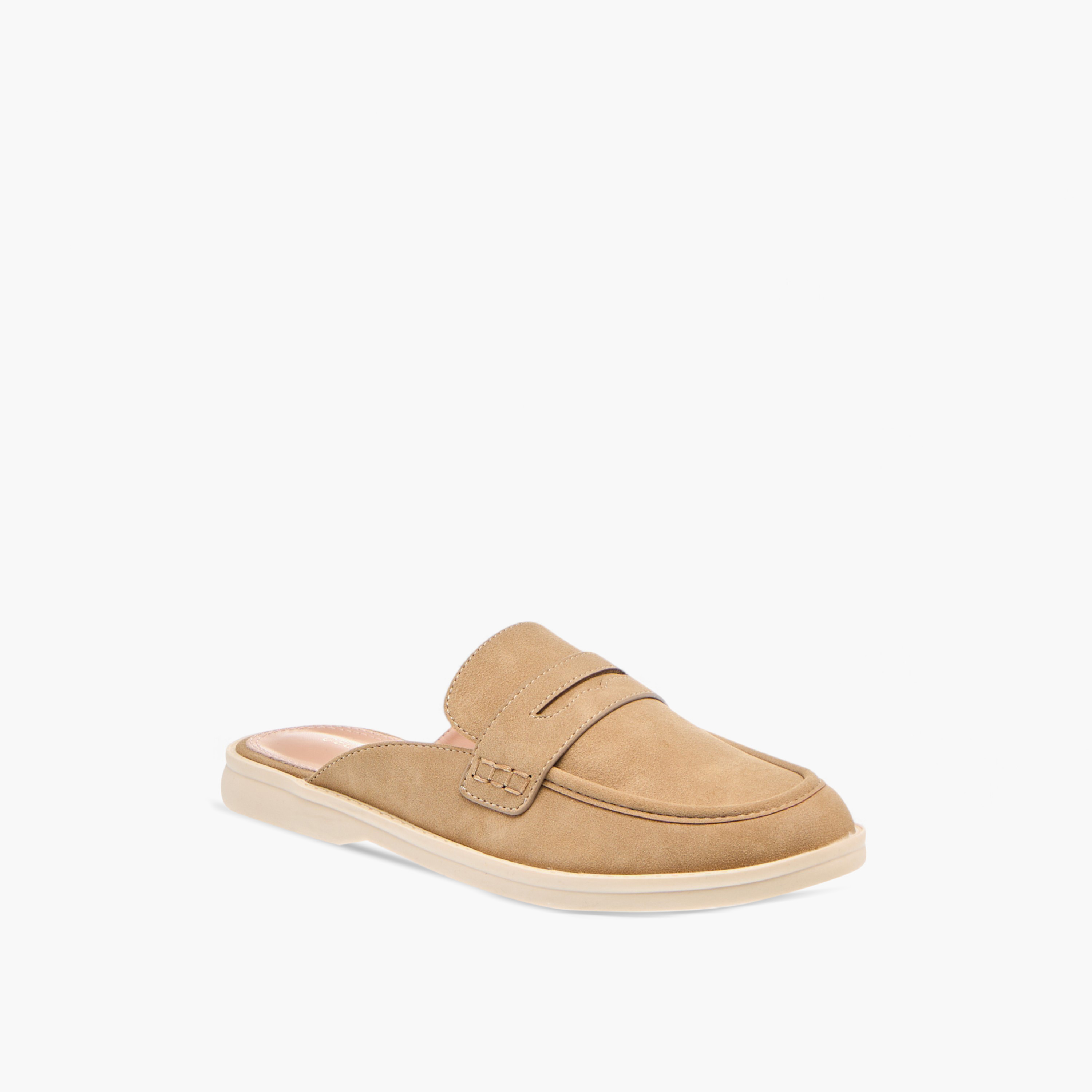 حذاء ميول سادة سهل الارتداء للنساء من سيليست-women-shoes-flats-mules-image-2