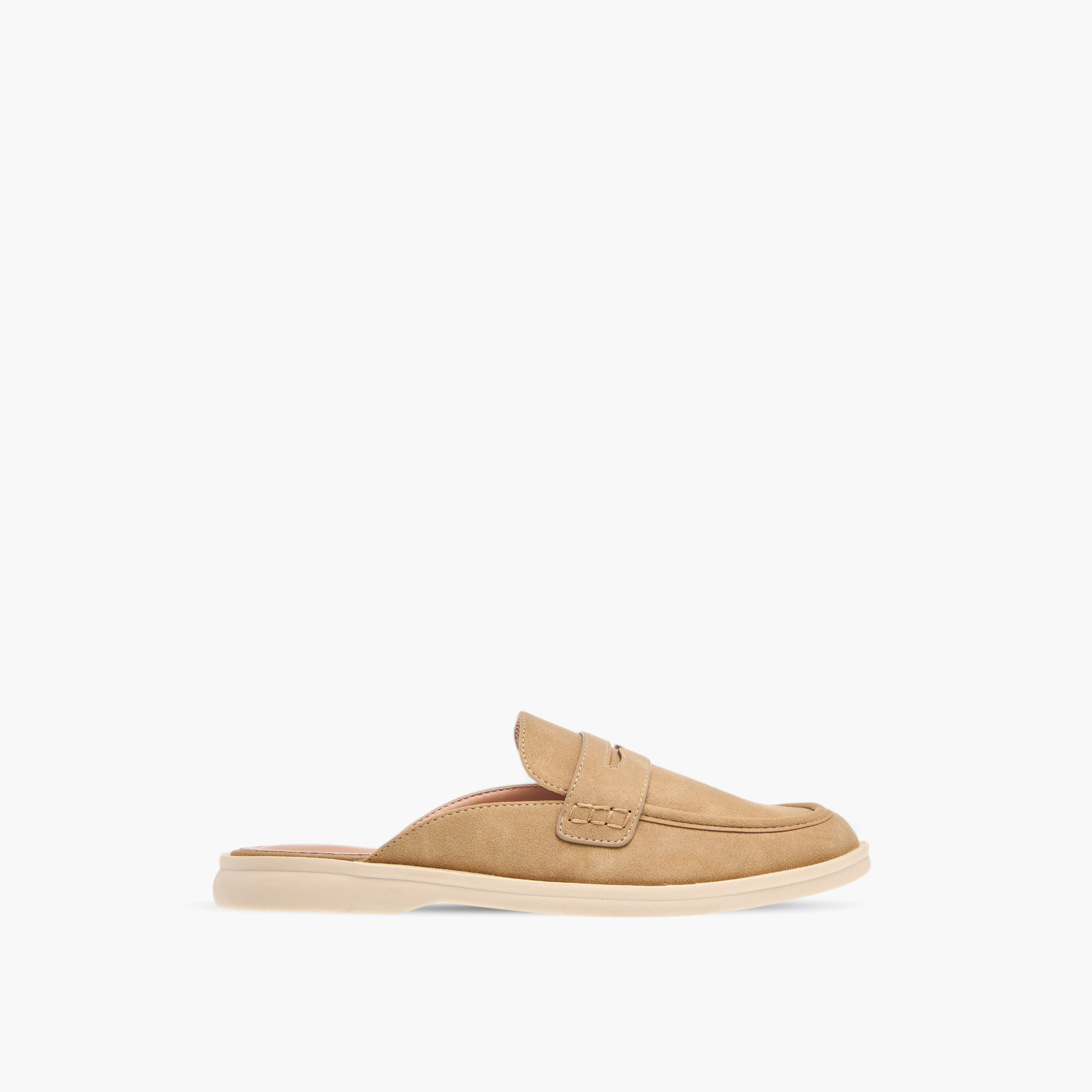 حذاء ميول سادة سهل الارتداء للنساء من سيليست-women-shoes-flats-mules-image-3