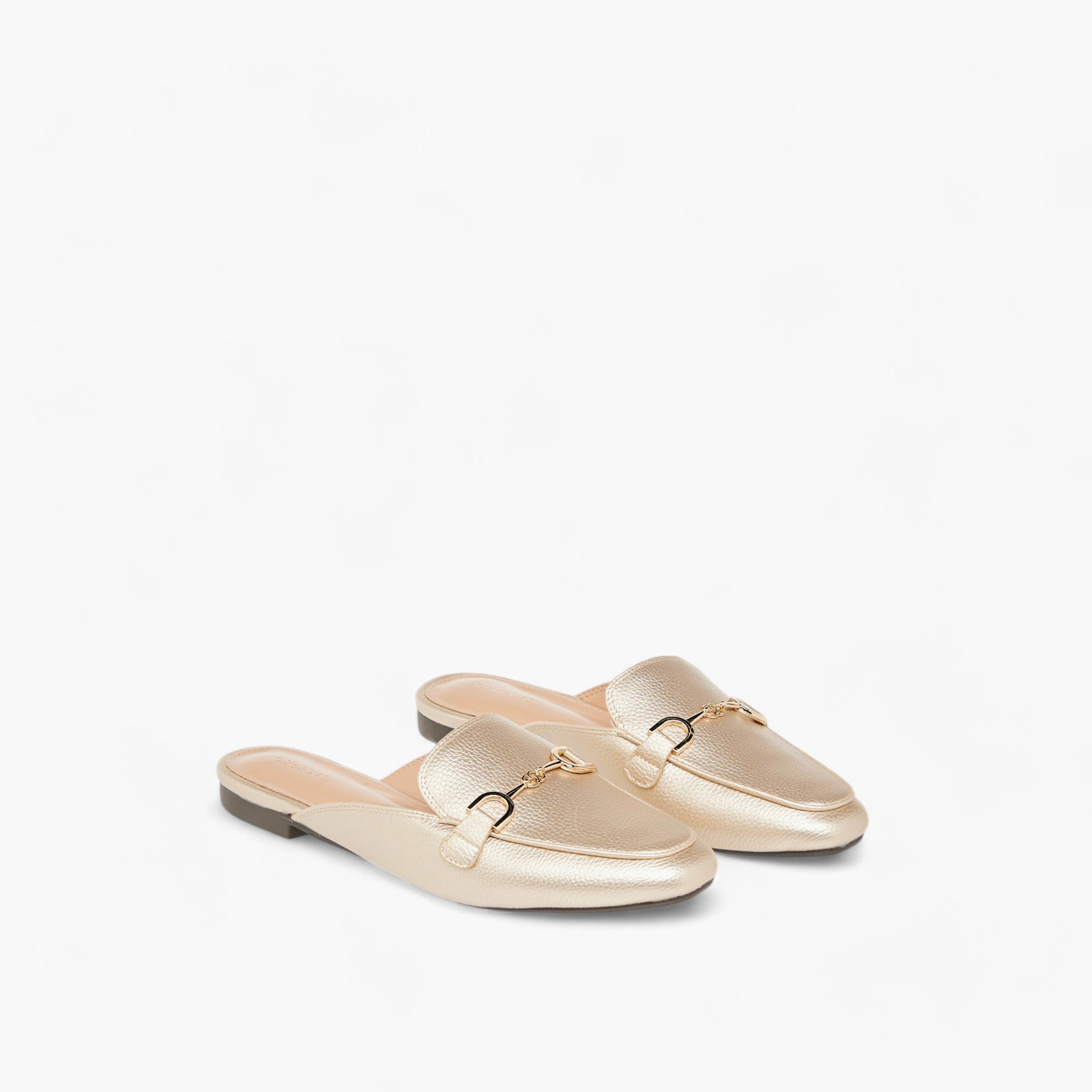Celeste Women's Metal Accent Slip-On Mules-women-shoes-flats-mules-image-1
