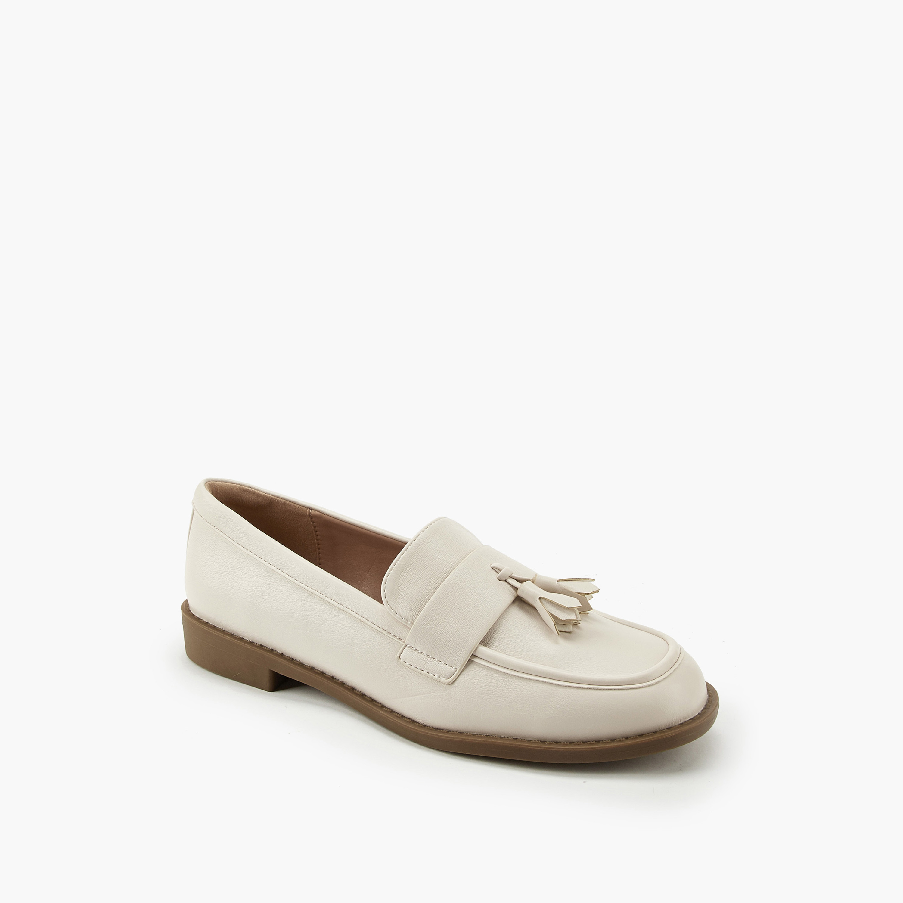 Paprika Tassel Accent Slip-On Loafers-women-shoes-flats-loafers-image-5