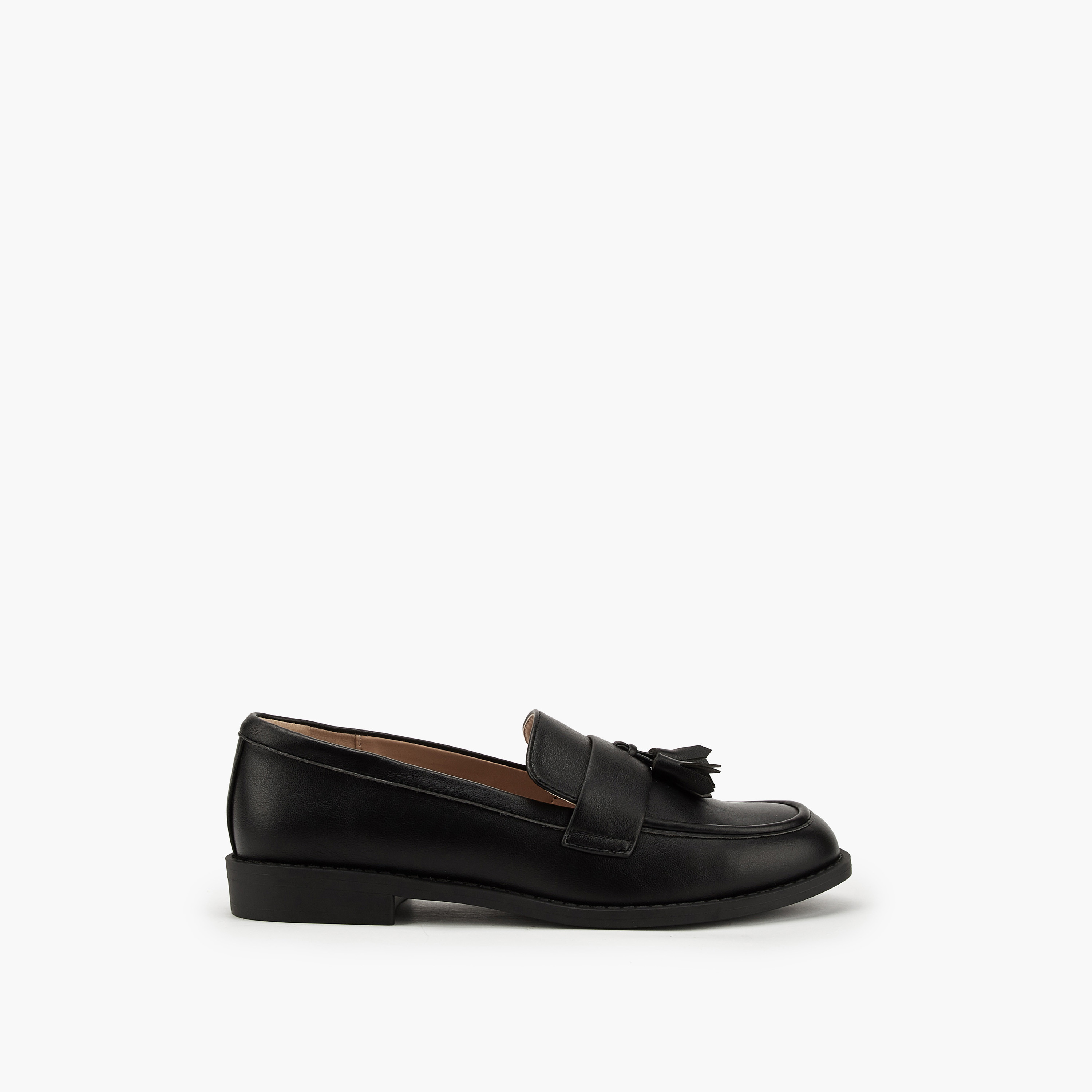 Paprika Tassel Accent Slip-On Loafers-women-shoes-flats-loafers-image-2