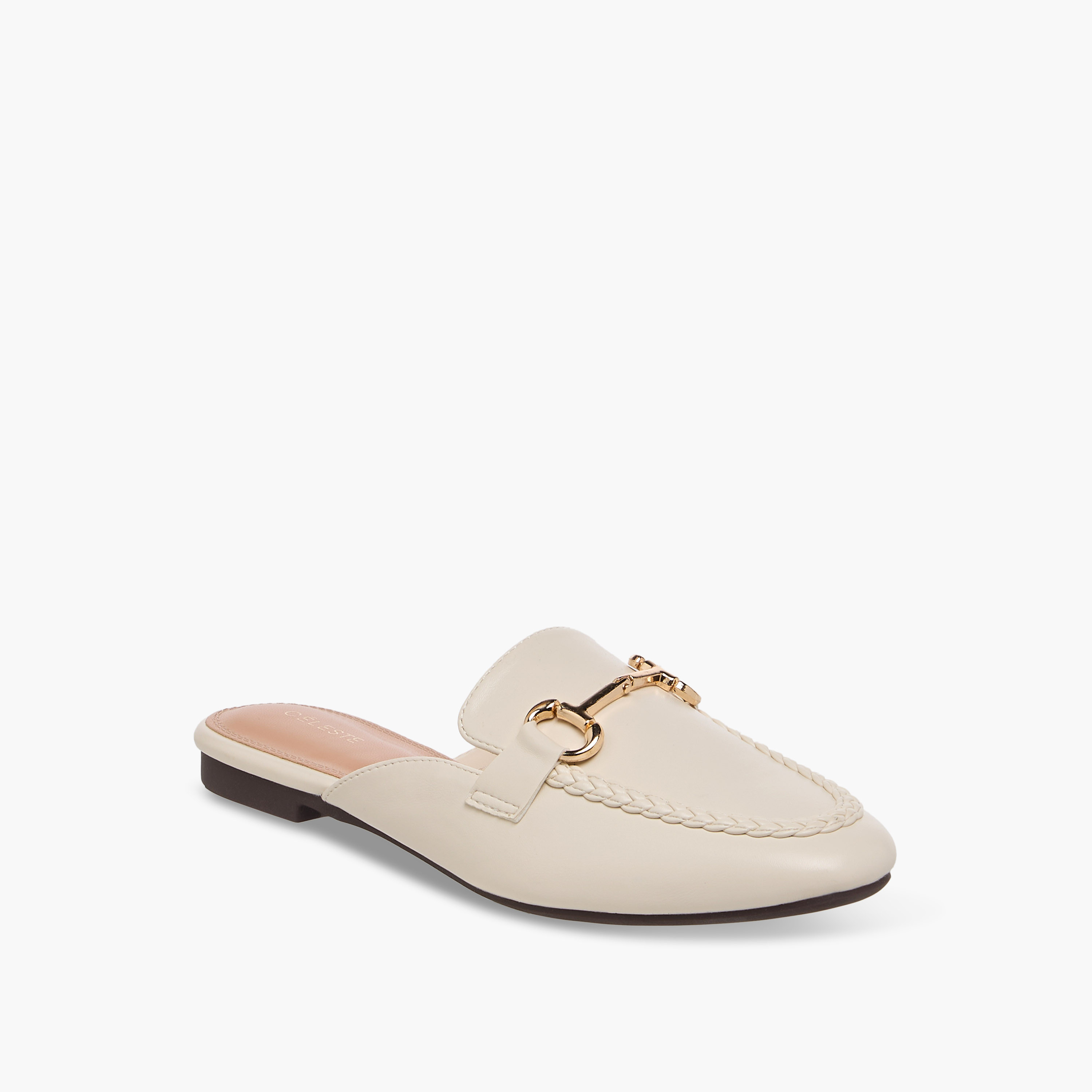 Celeste Women's Metal Accent Slip-On Mules-women-shoes-flats-mules-image-2