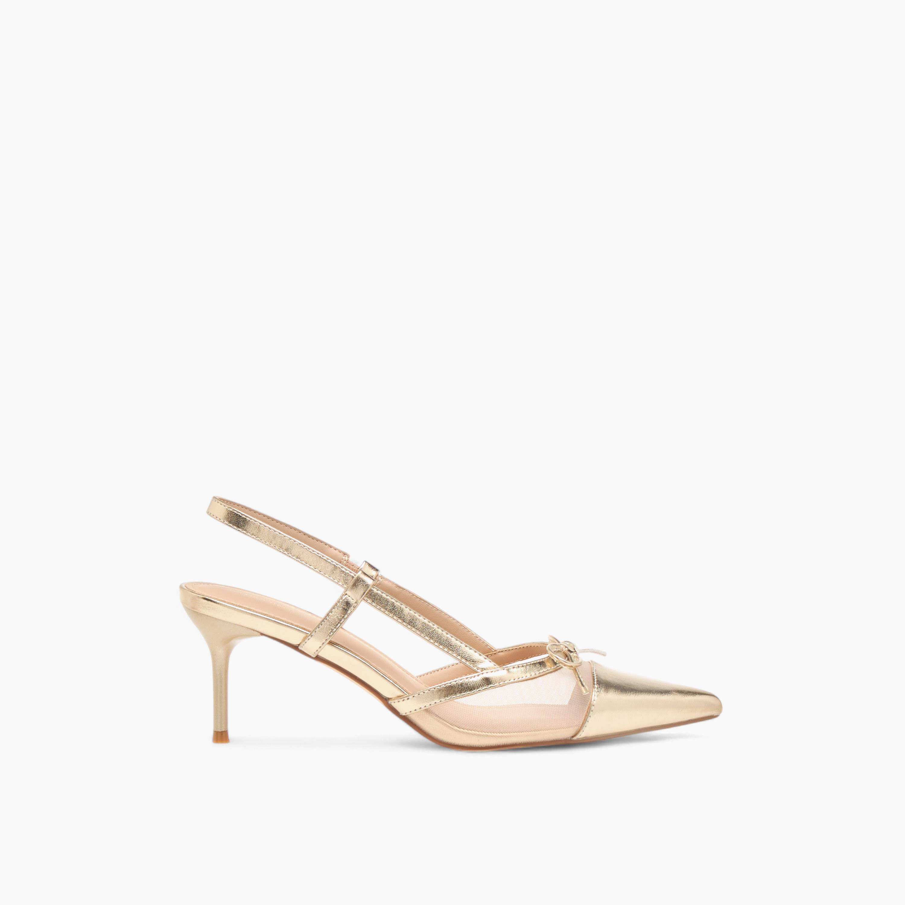 حذاء بكعب ستيليتو وحزام خلفي وزينة فيونكة من فلورا بيلا-women-shoes-heels-image-3