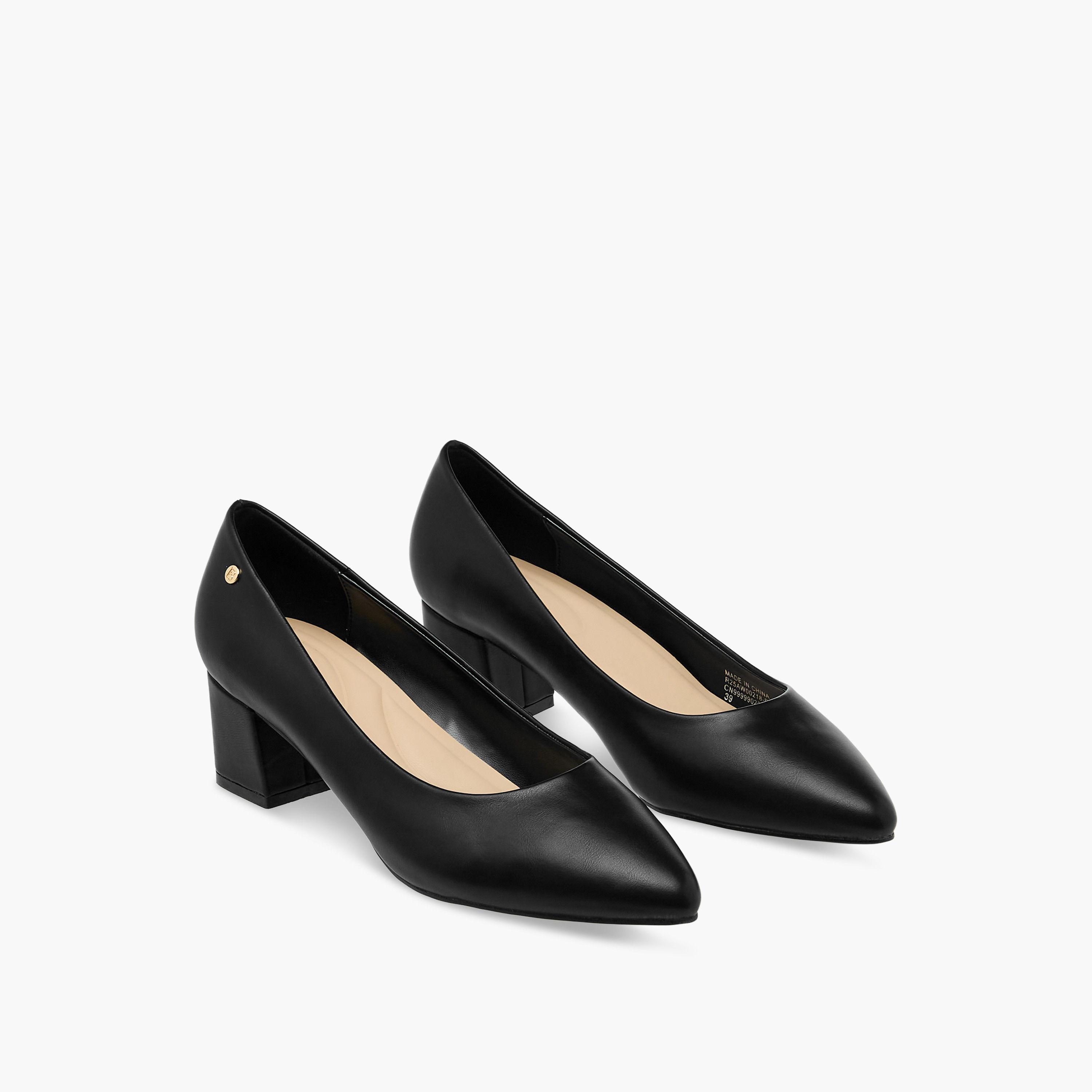Flora Bella Women Pointed Toe Block Heel Pumps-women-shoes-sandals-heeled-image-1