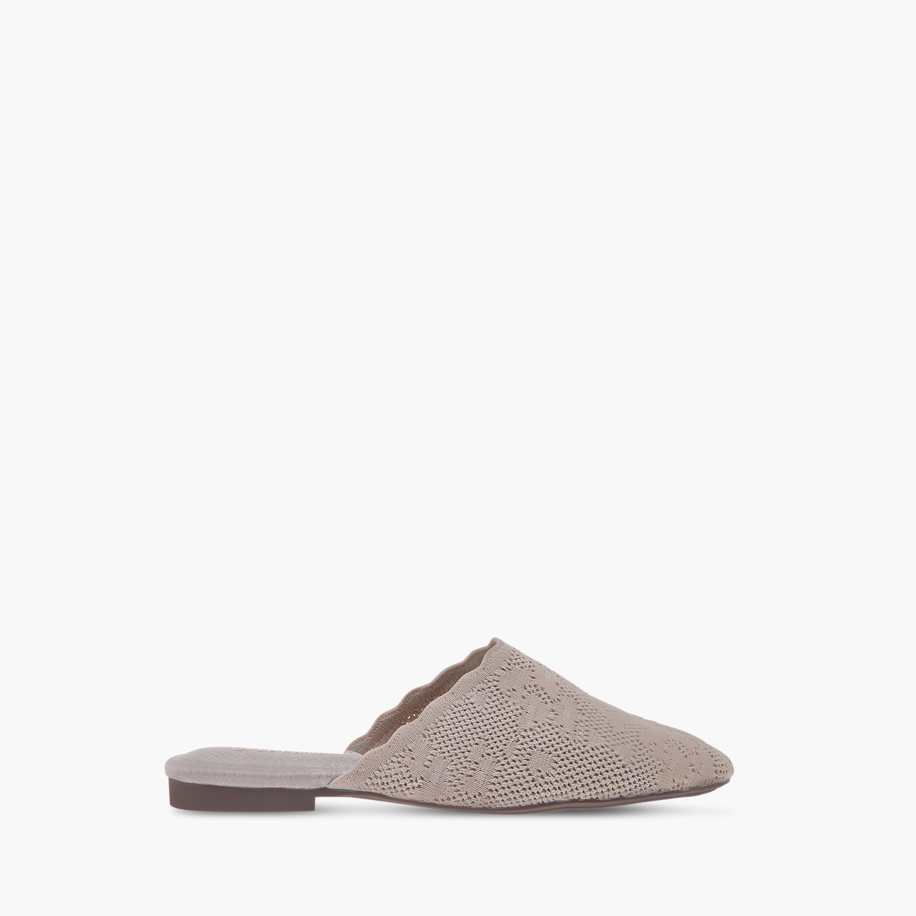 حذاء ميول مريح بارز الملمس سهل الارتداء من لو كونفورت-women-shoes-flats-mules-image-3