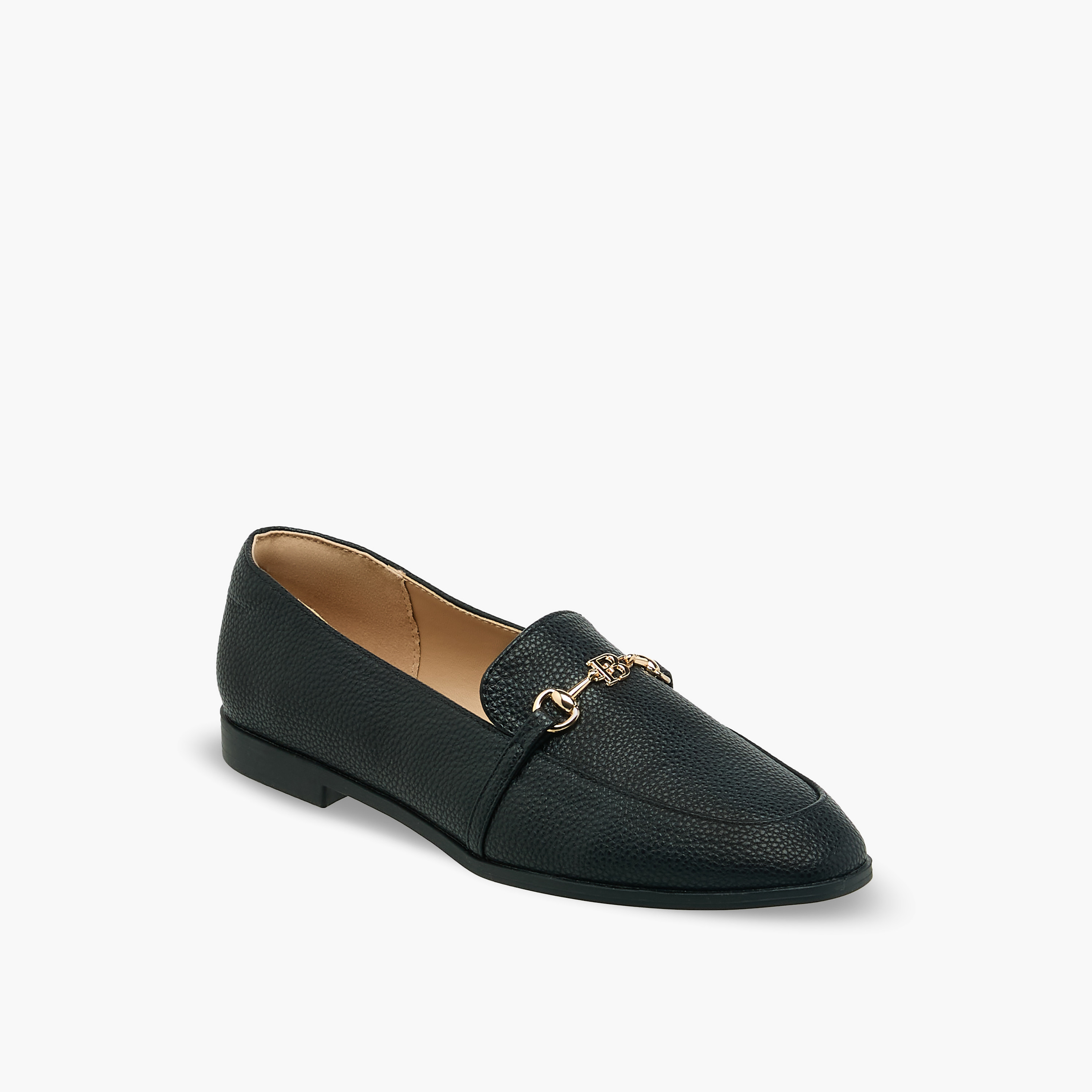 Flora Bella Women Textured Slip-On Loafers-women-shoes-loafersandmoccasins-image-2