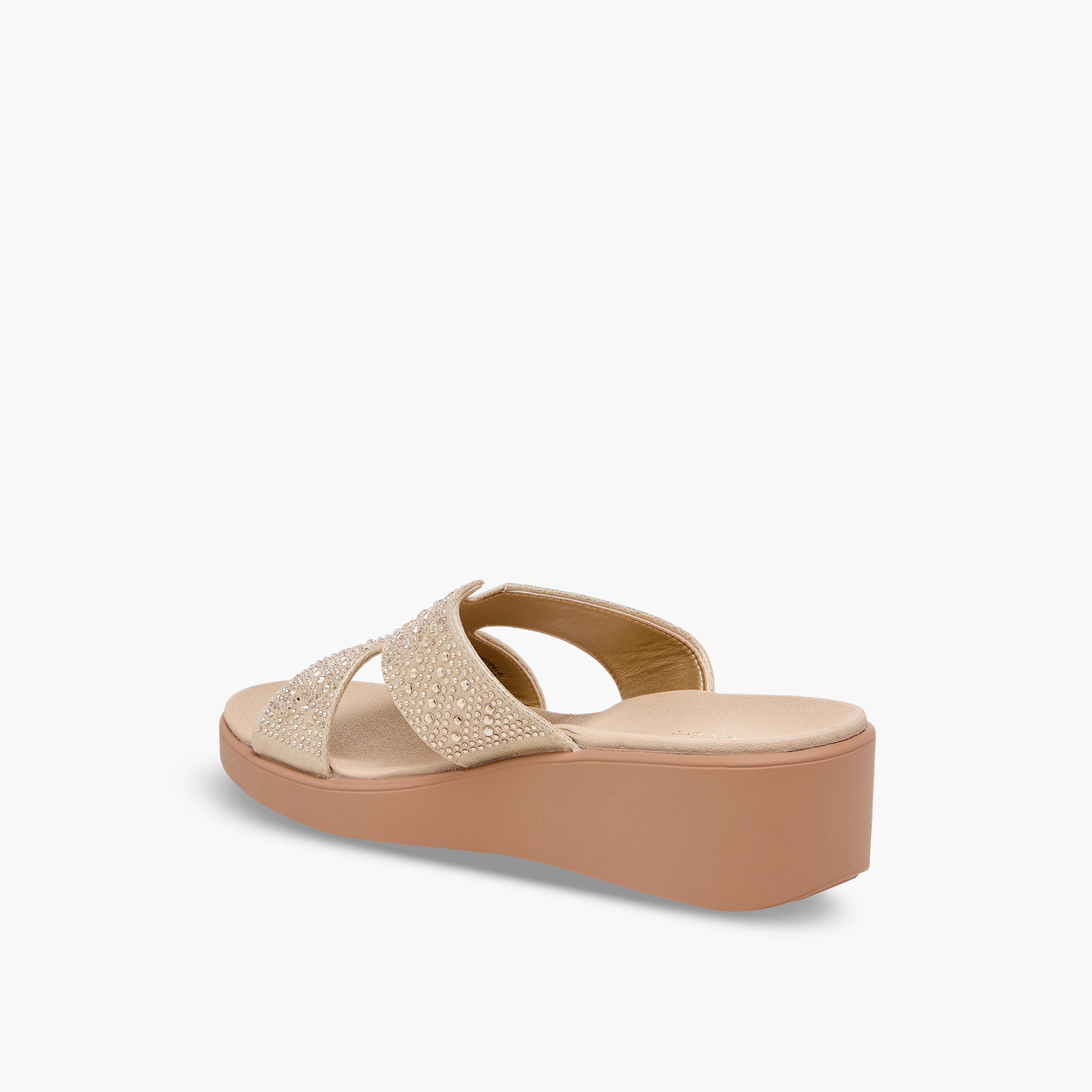 Le Confort Women Embellished Wedge Heel Comfort Sandals-women-shoes-sandals-heeled-image-5