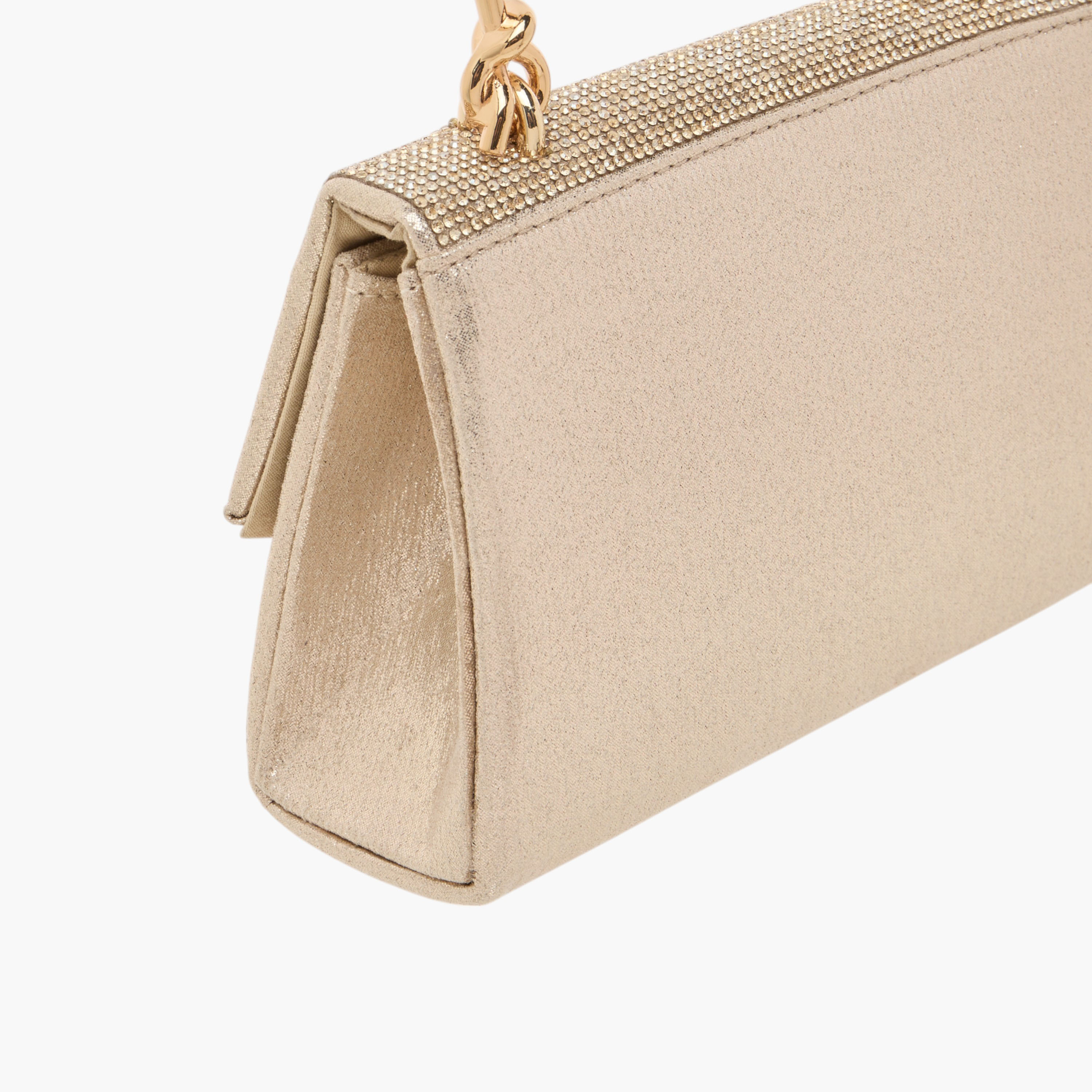 Flora Bella Embellished Textured Satchel Bag with Magnetic Closure-women-bagsandwallets-handbags-image-5