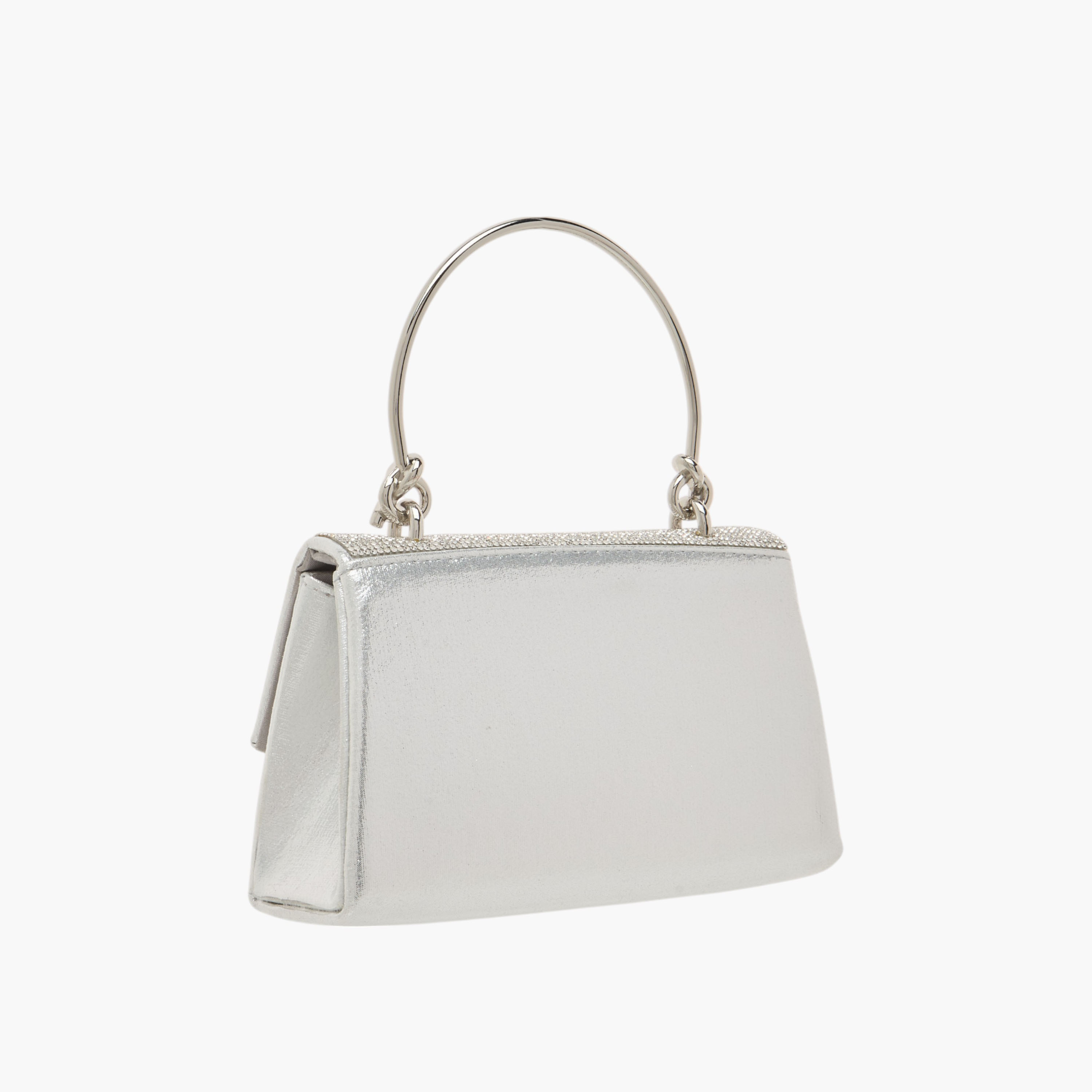 Flora Bella Embellished Textured Satchel Bag with Magnetic Closure-women-bagsandwallets-handbags-image-3
