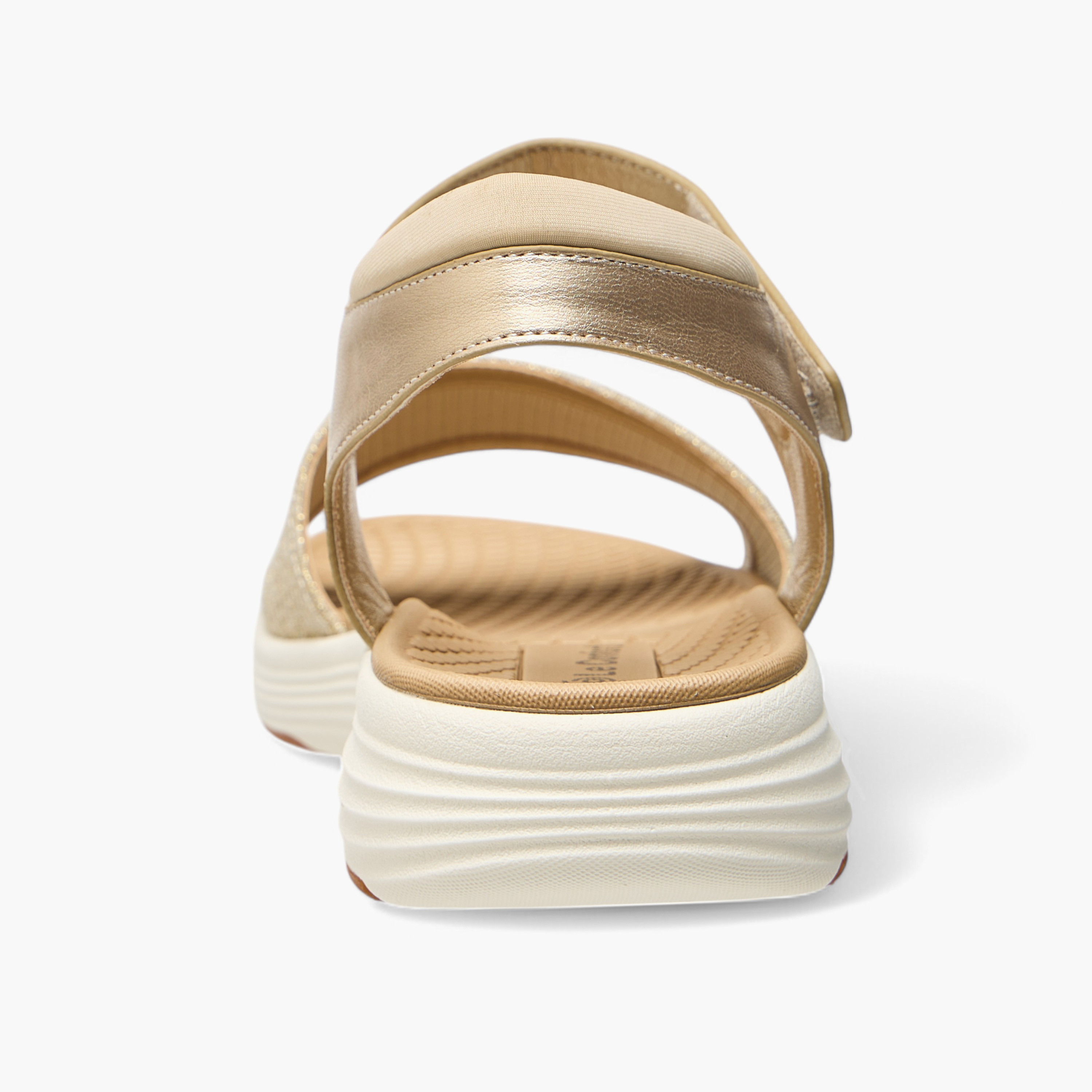 صندل مريح بارز الملمس بشريط إغلاق لاصق من لو كونفورت-women-shoes-flats-sandals-image-5