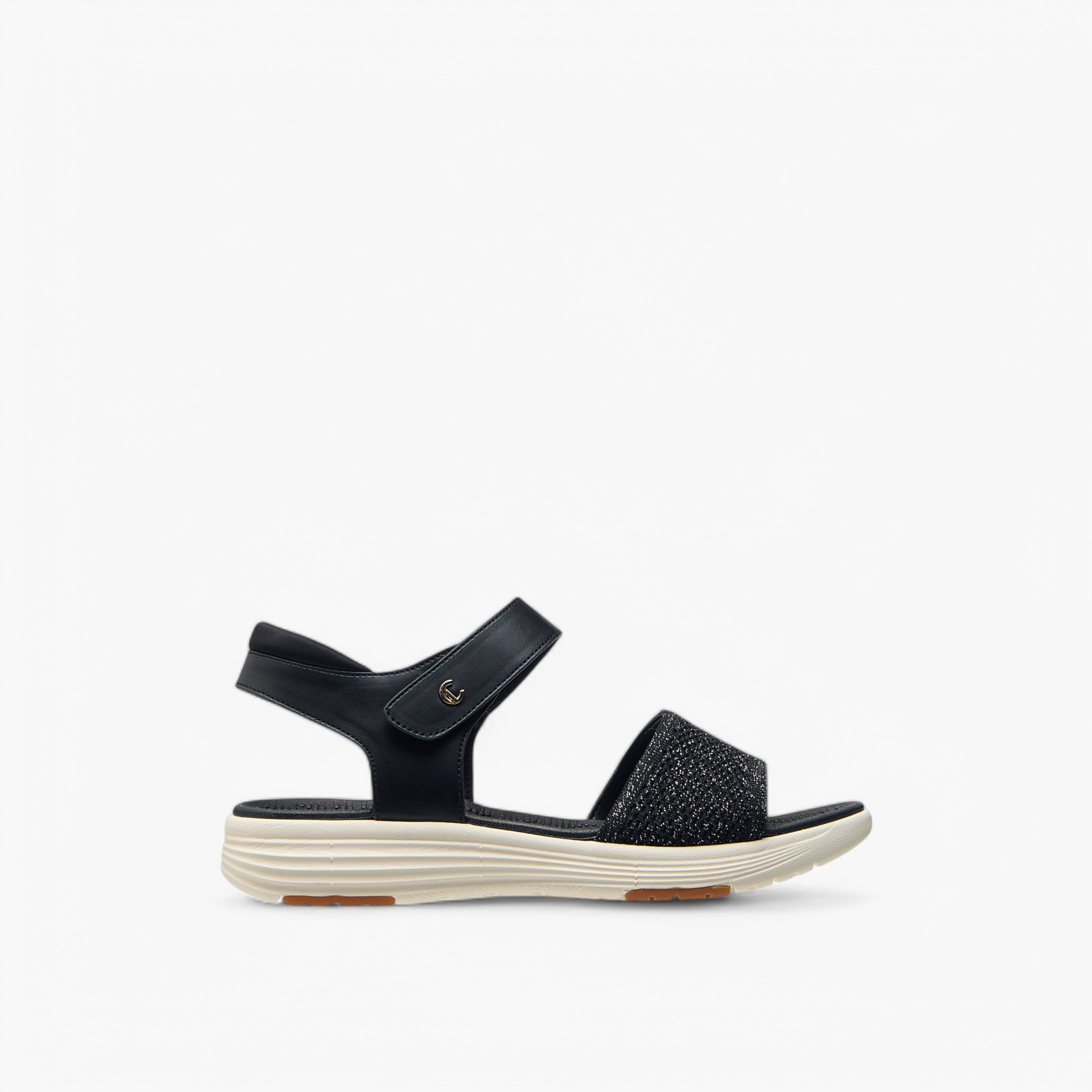 صندل مريح بارز الملمس بشريط إغلاق لاصق من لو كونفورت-women-shoes-flats-sandals-image-9
